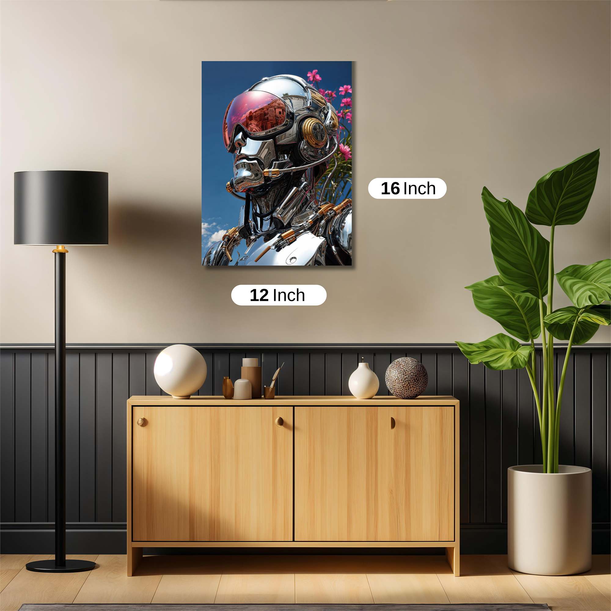 Robot Serenity Safe Wall Magnetic / M
