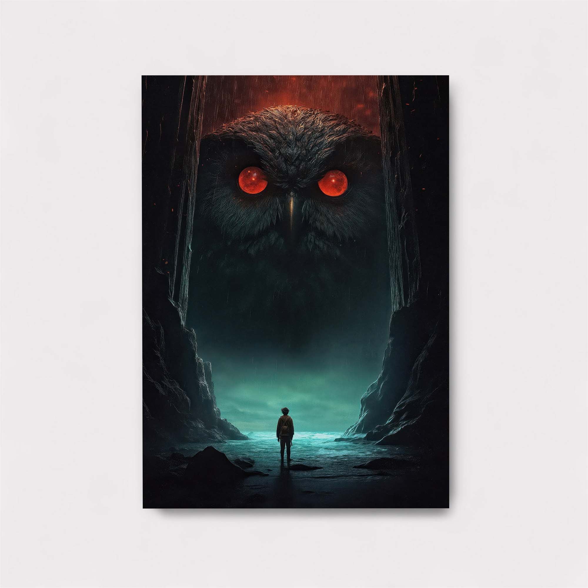 Owl Menace Safe Wall Magnetic / M