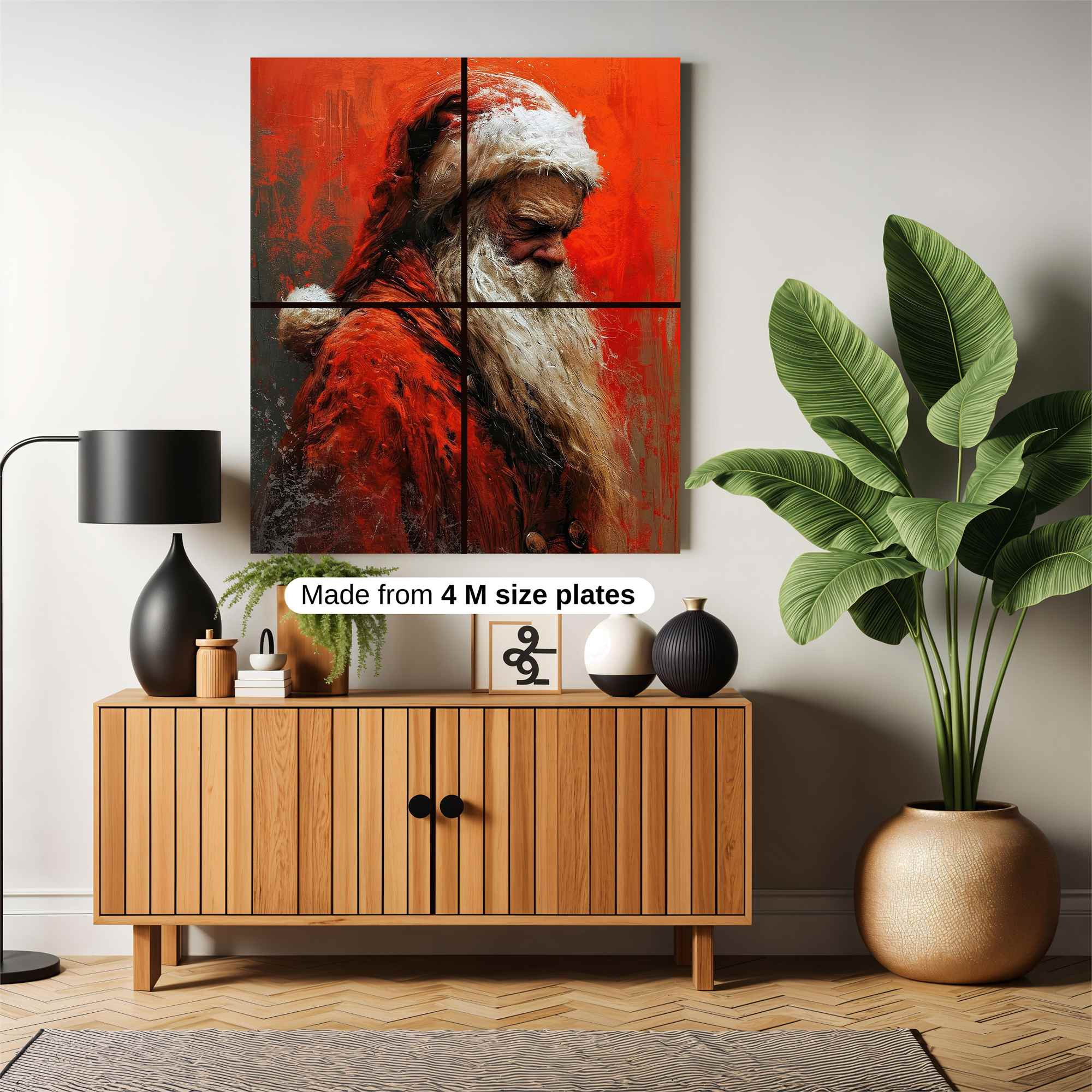 Santa Sombre Safe Wall Magnetic / M