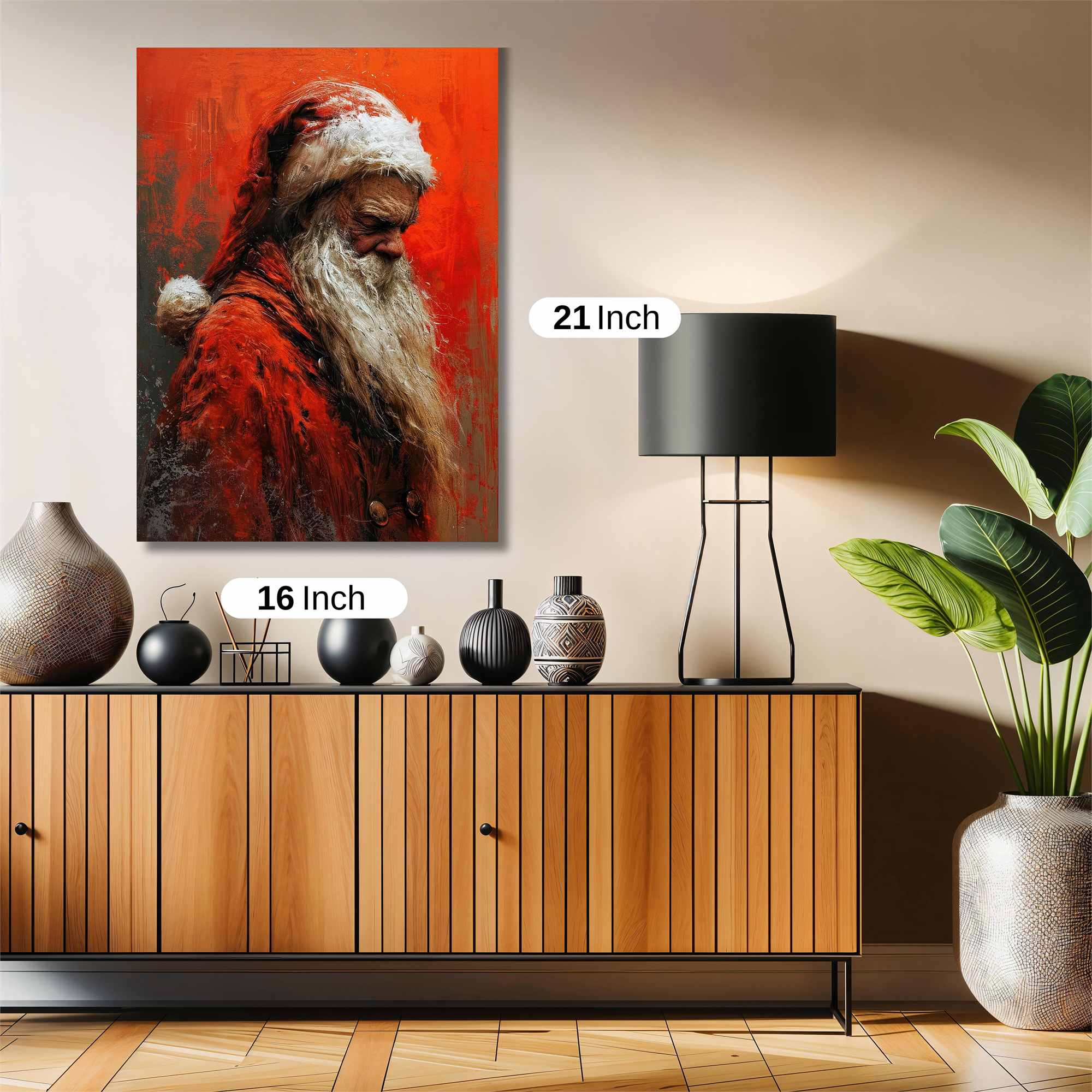 Santa Sombre Safe Wall Magnetic / M