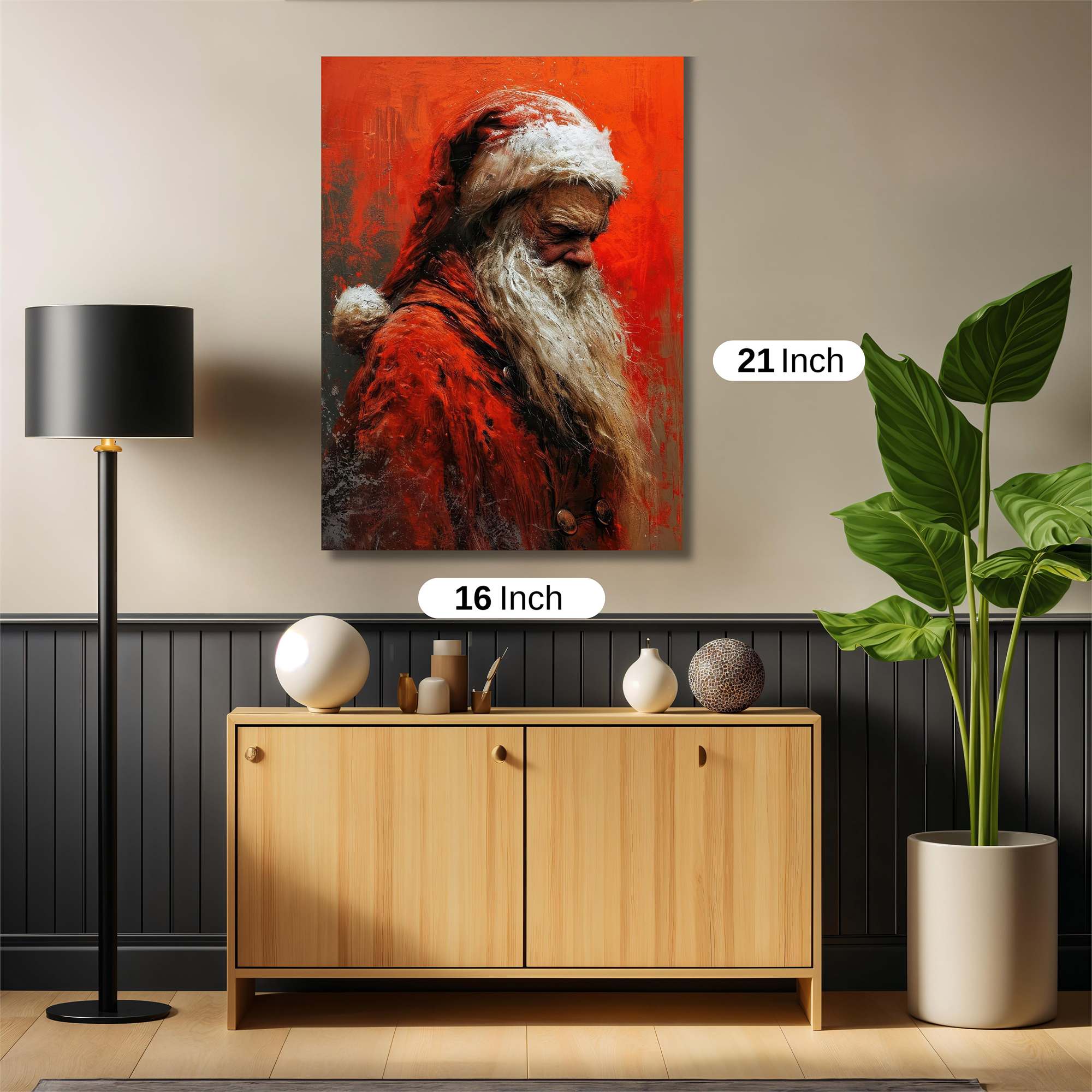 Santa Sombre Safe Wall Magnetic / M