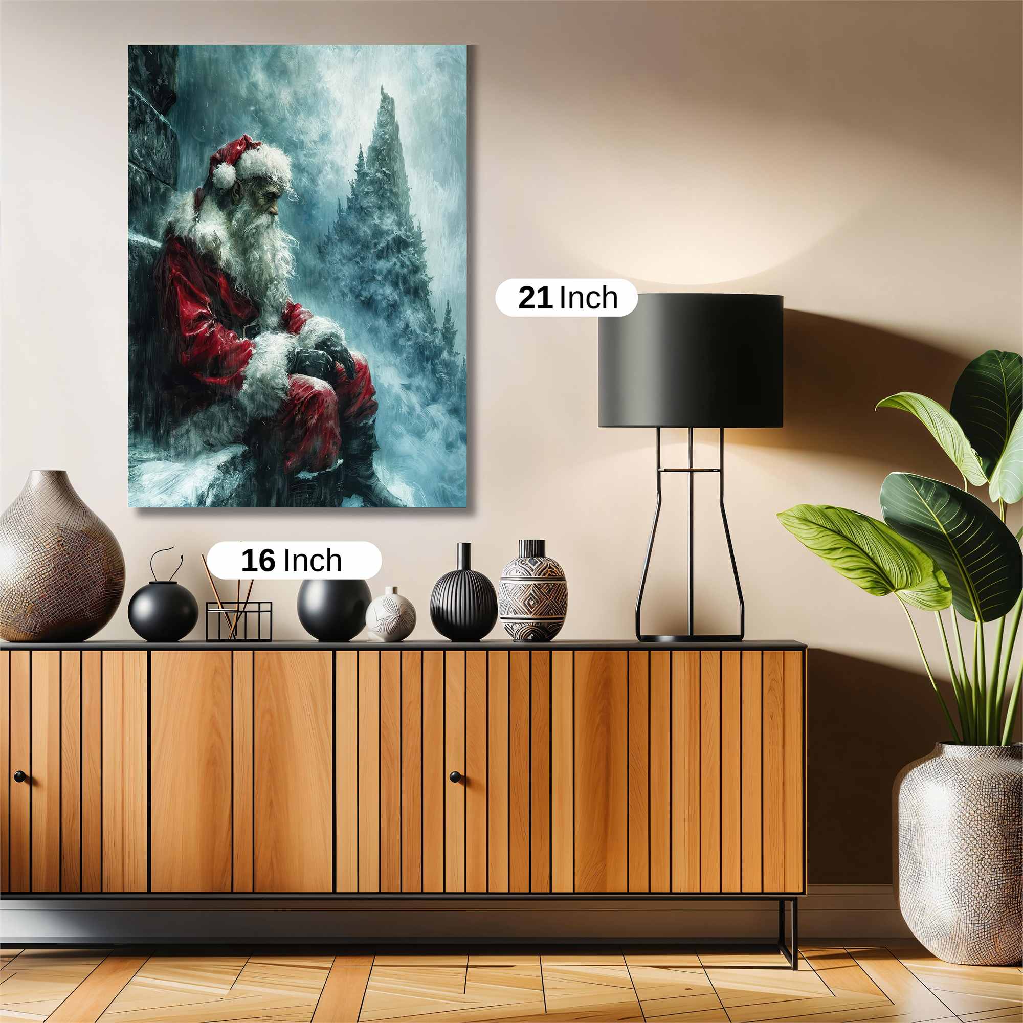 Santa Solitude Safe Wall Magnetic / M