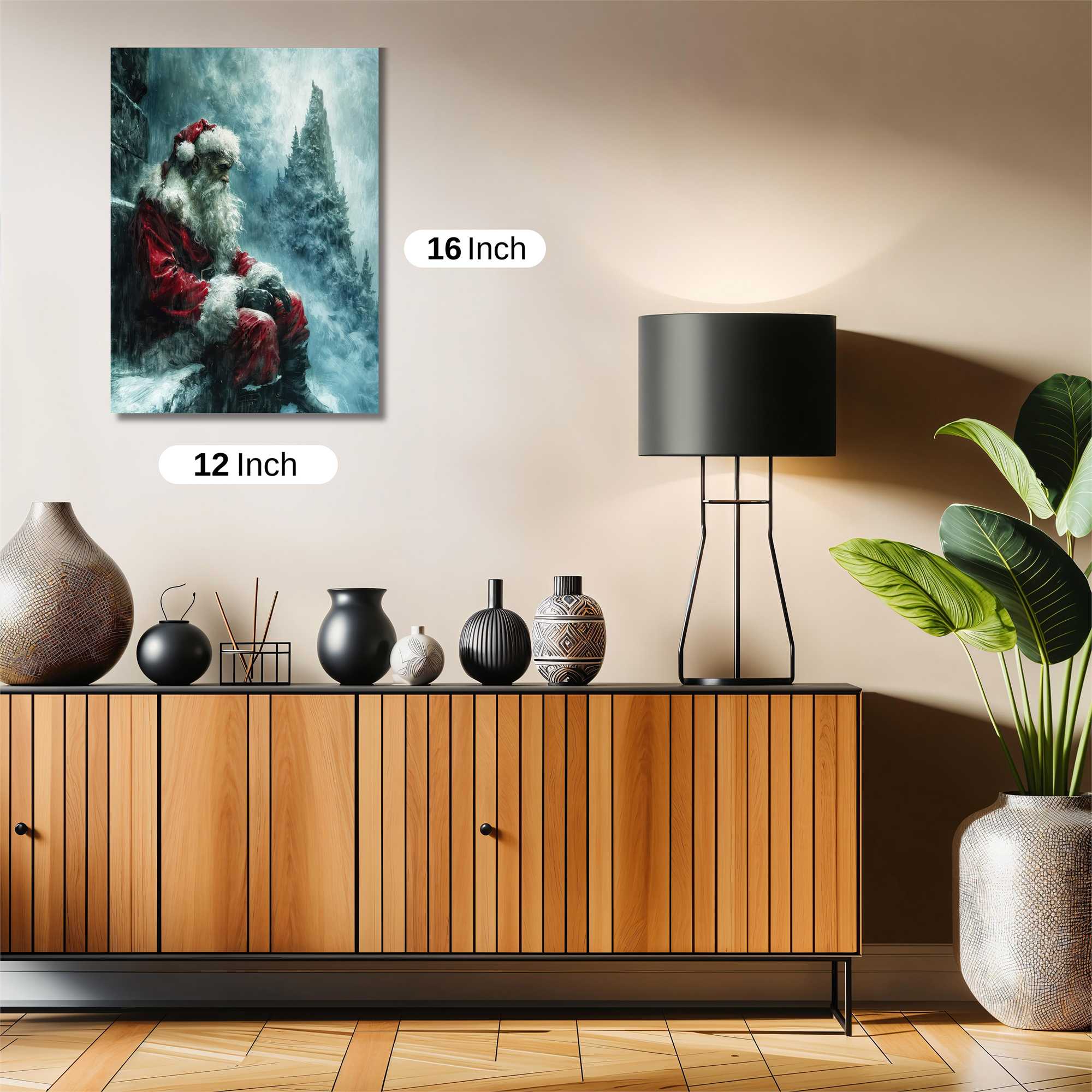 Santa Solitude Safe Wall Magnetic / M