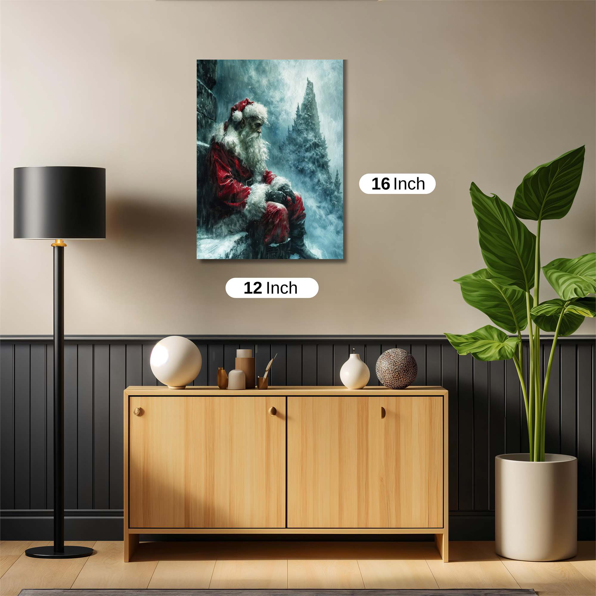 Santa Solitude Safe Wall Magnetic / M