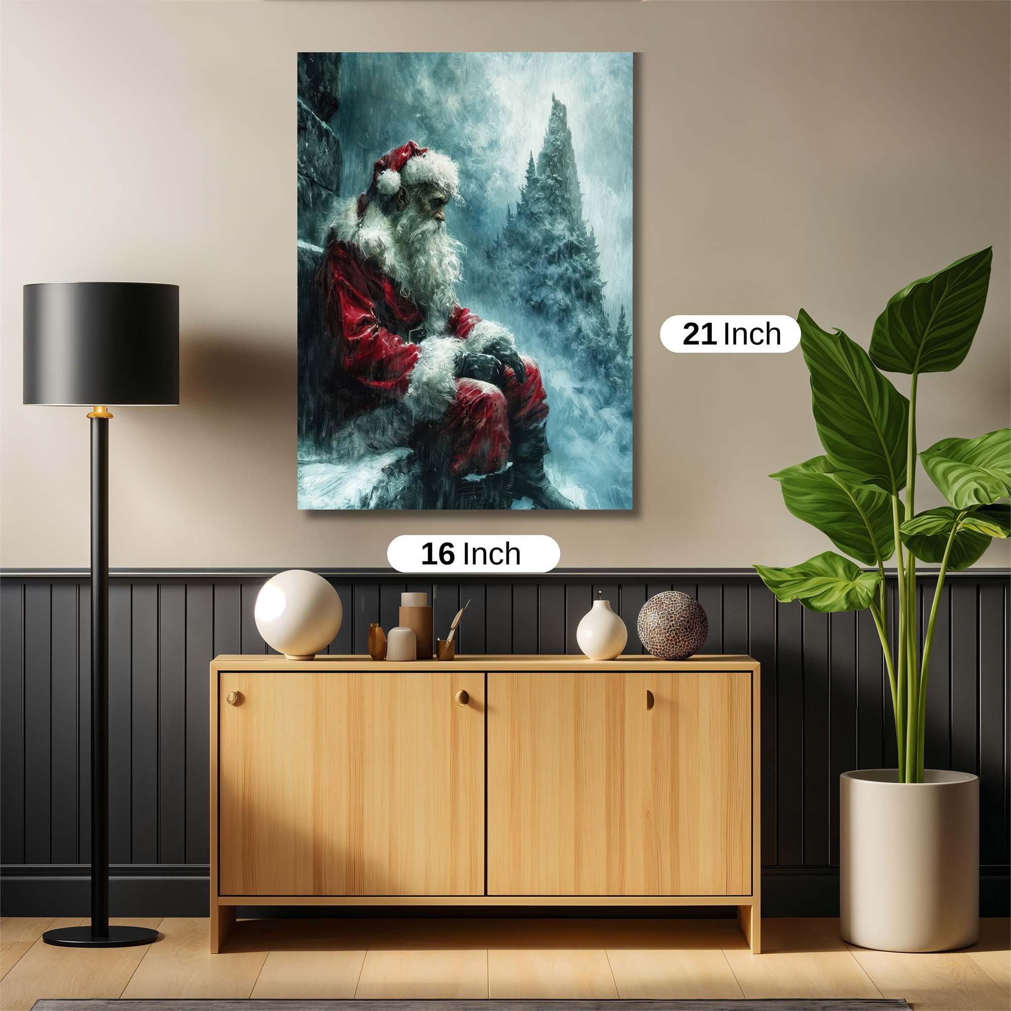 Santa Solitude Safe Wall Magnetic / M