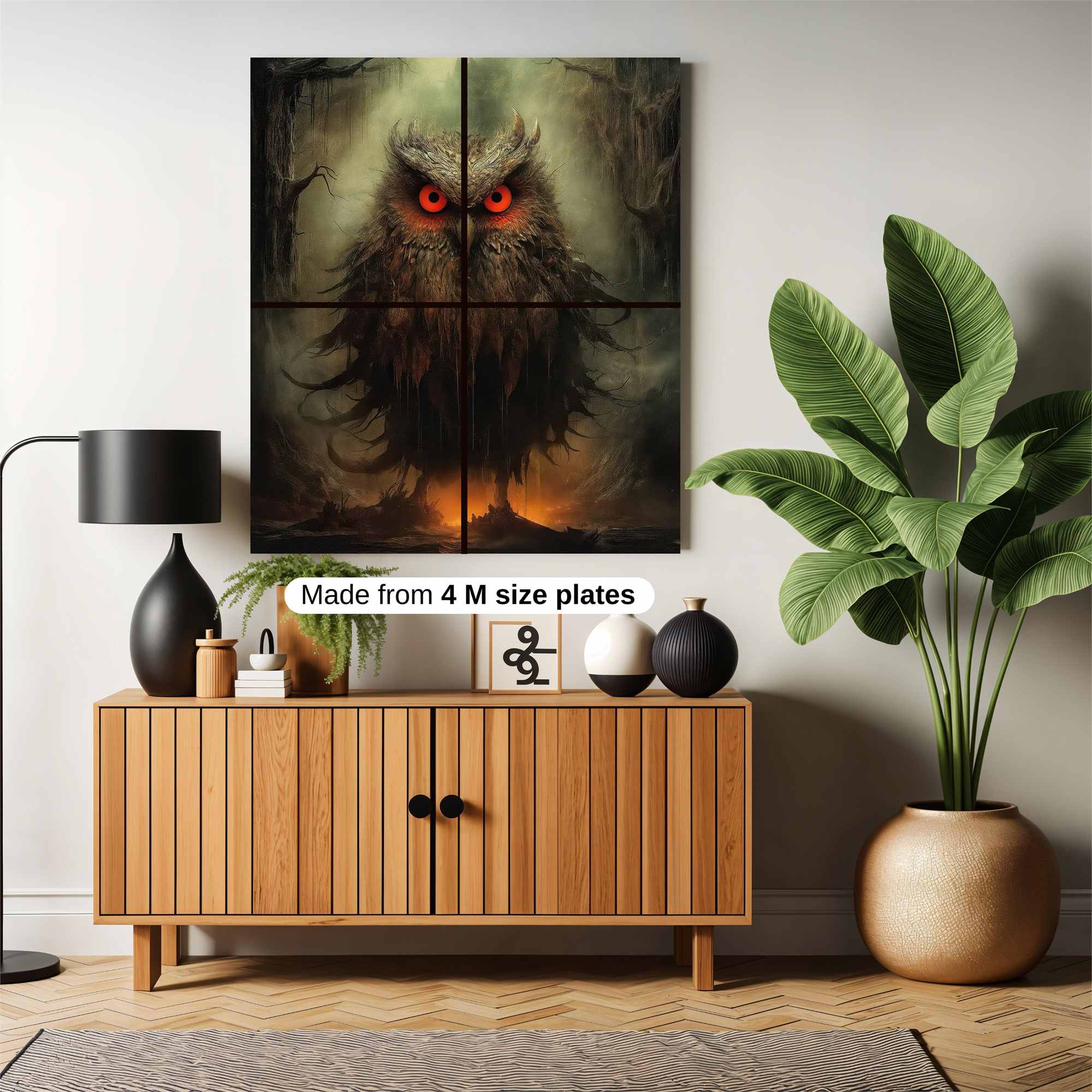 Owl Dread Safe Wall Magnetic / M