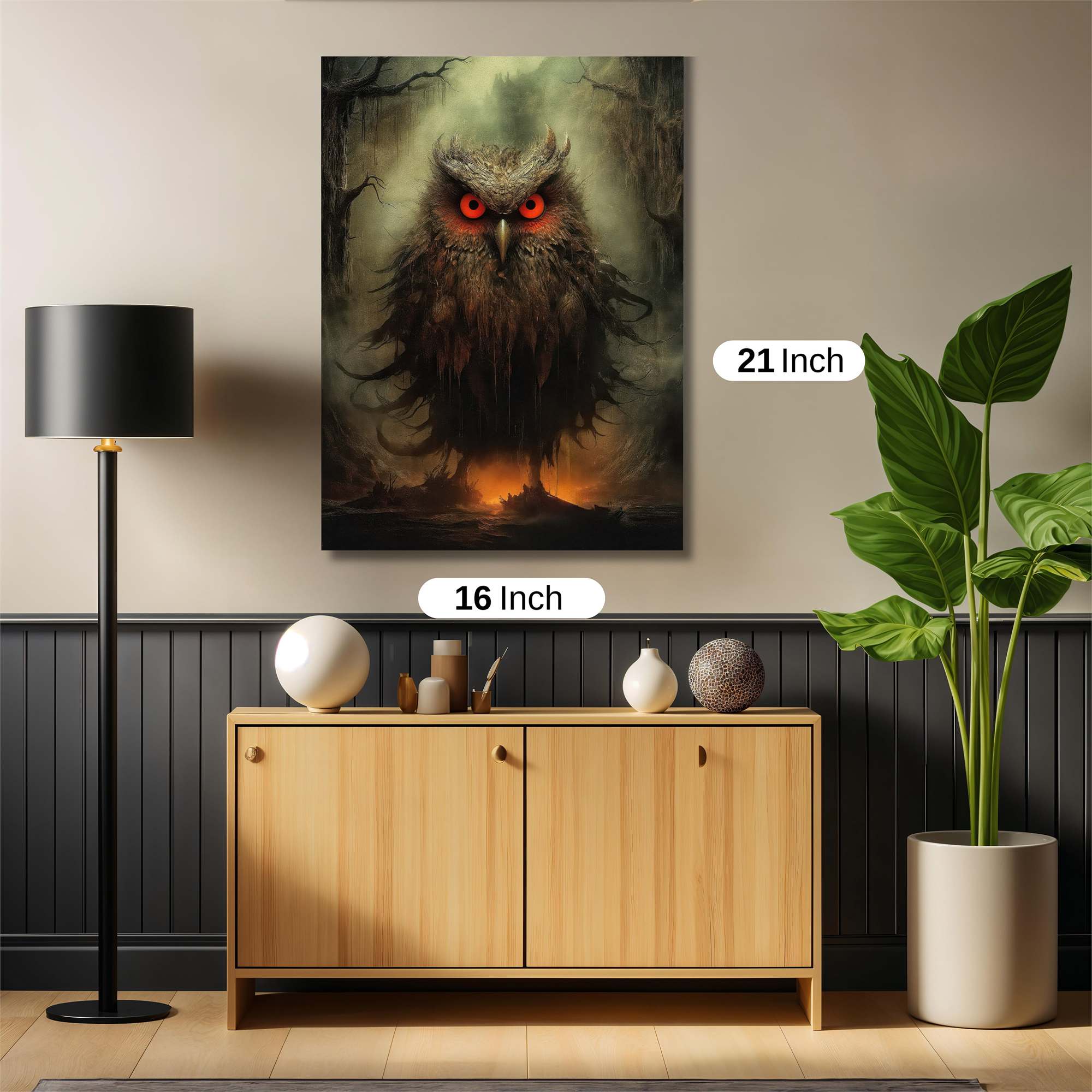 Owl Dread Safe Wall Magnetic / M