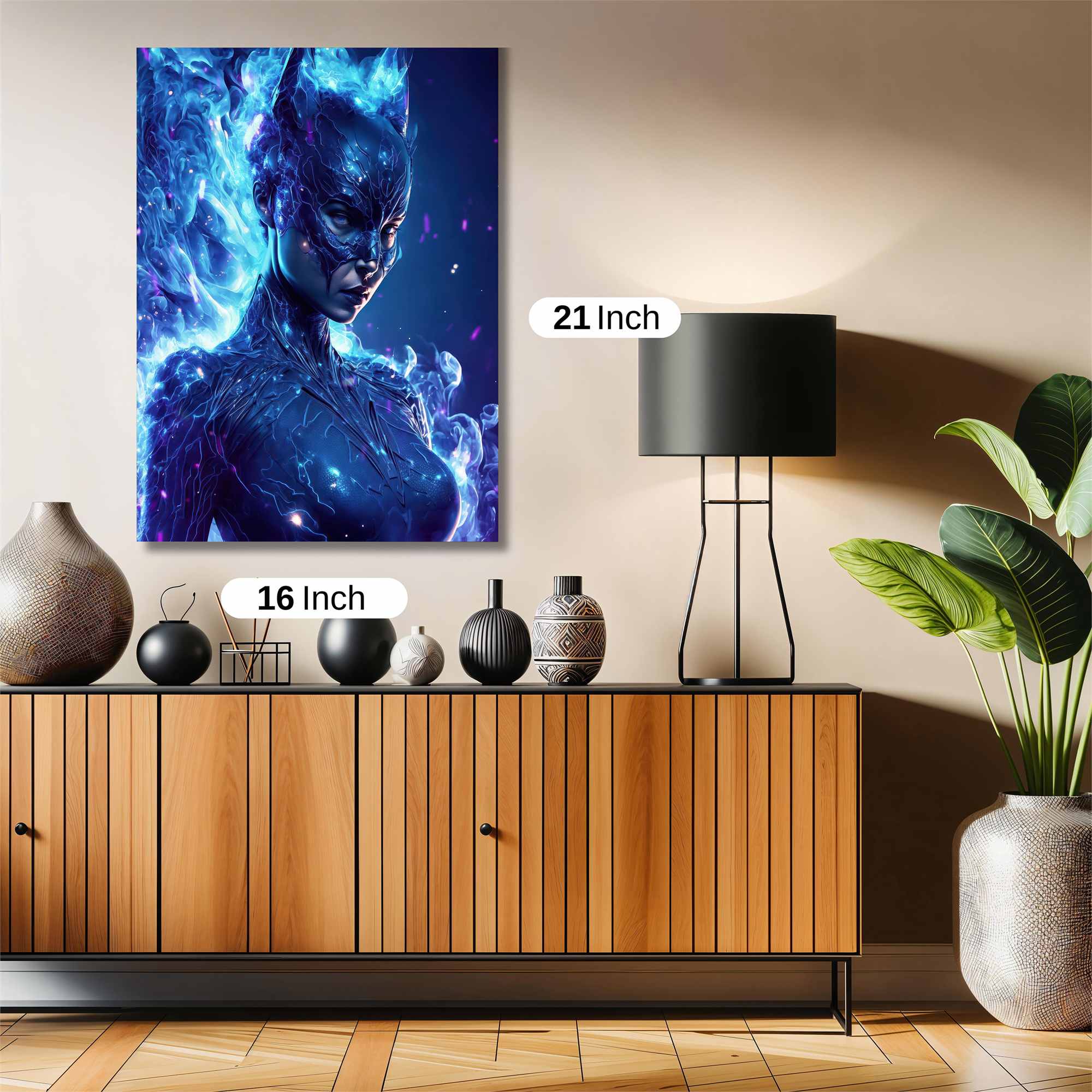 Catwoman Cosmic Safe Wall Magnetic / M