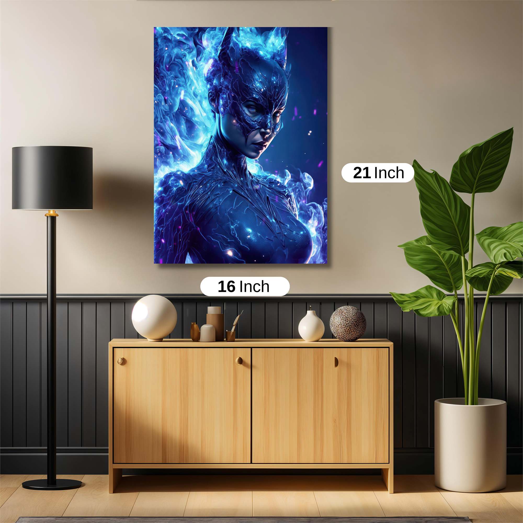 Catwoman Cosmic Safe Wall Magnetic / M