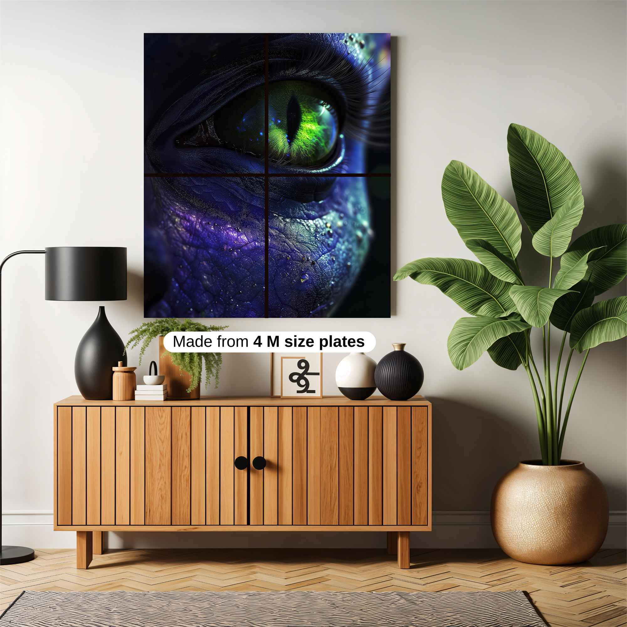 Alien Intrigue Safe Wall Magnetic / M