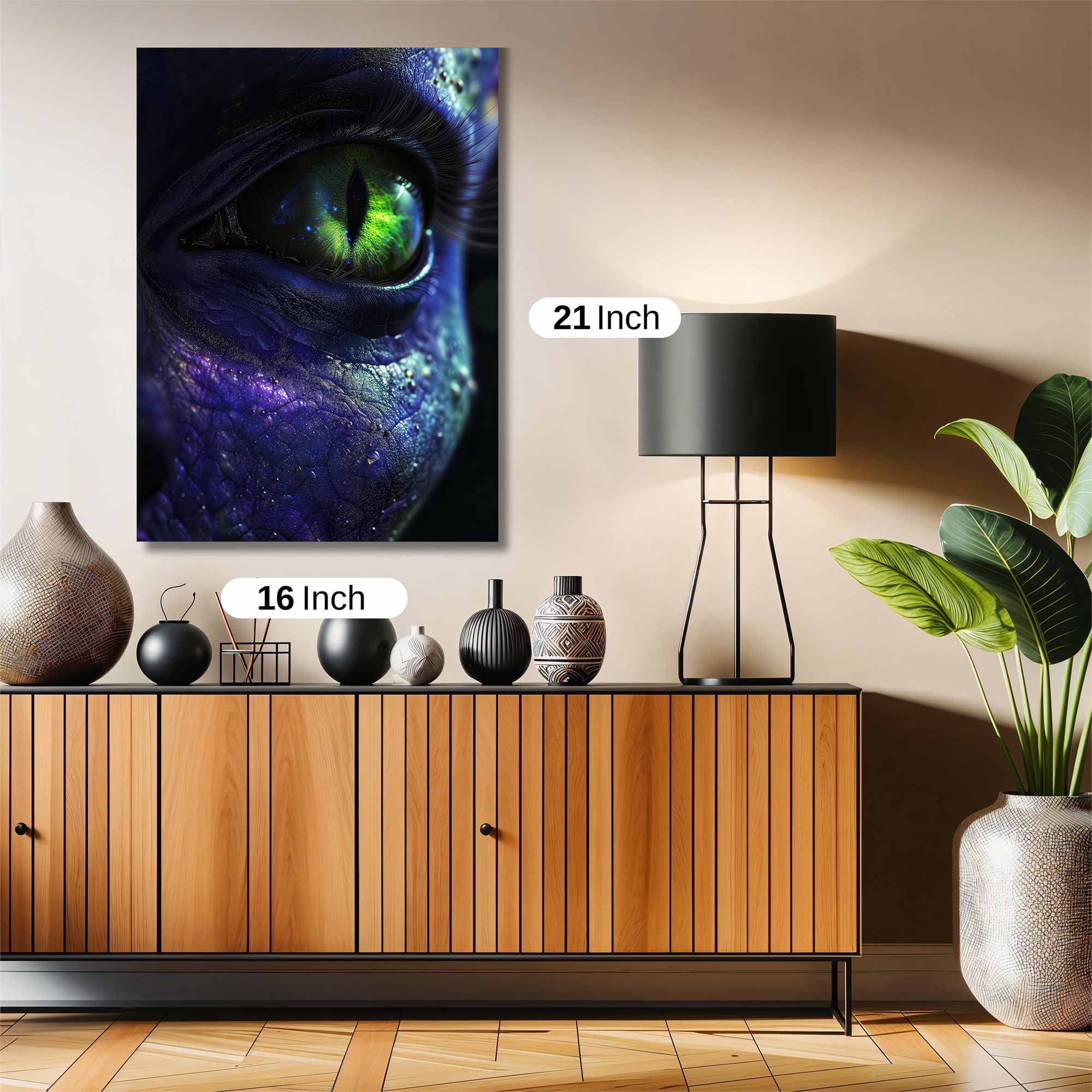 Alien Intrigue Safe Wall Magnetic / M