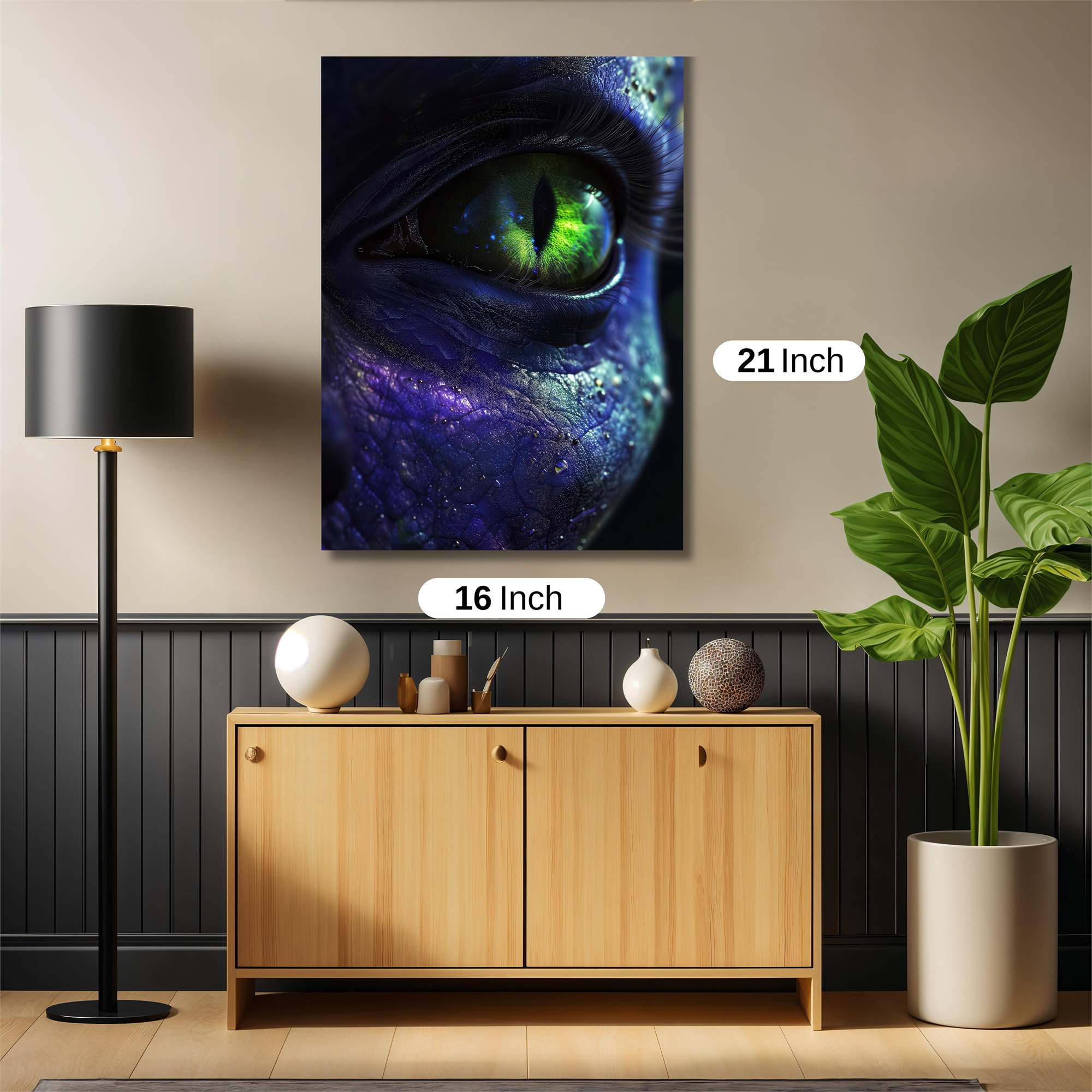 Alien Intrigue Safe Wall Magnetic / M