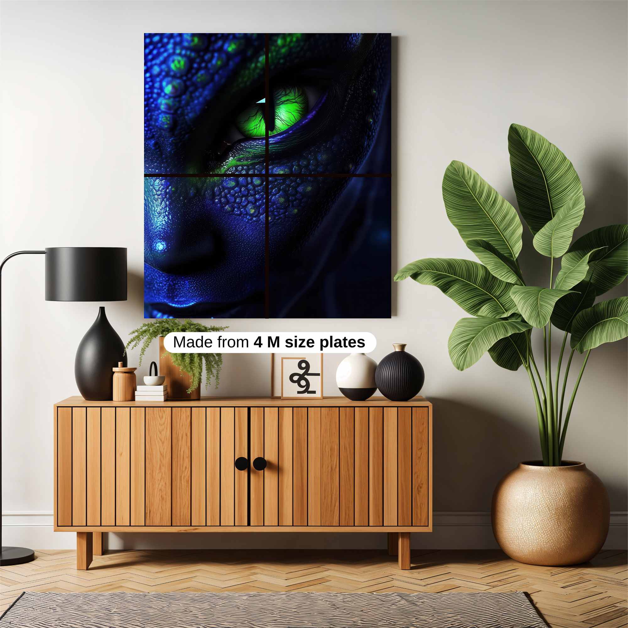 Alien Enigma Safe Wall Magnetic / M