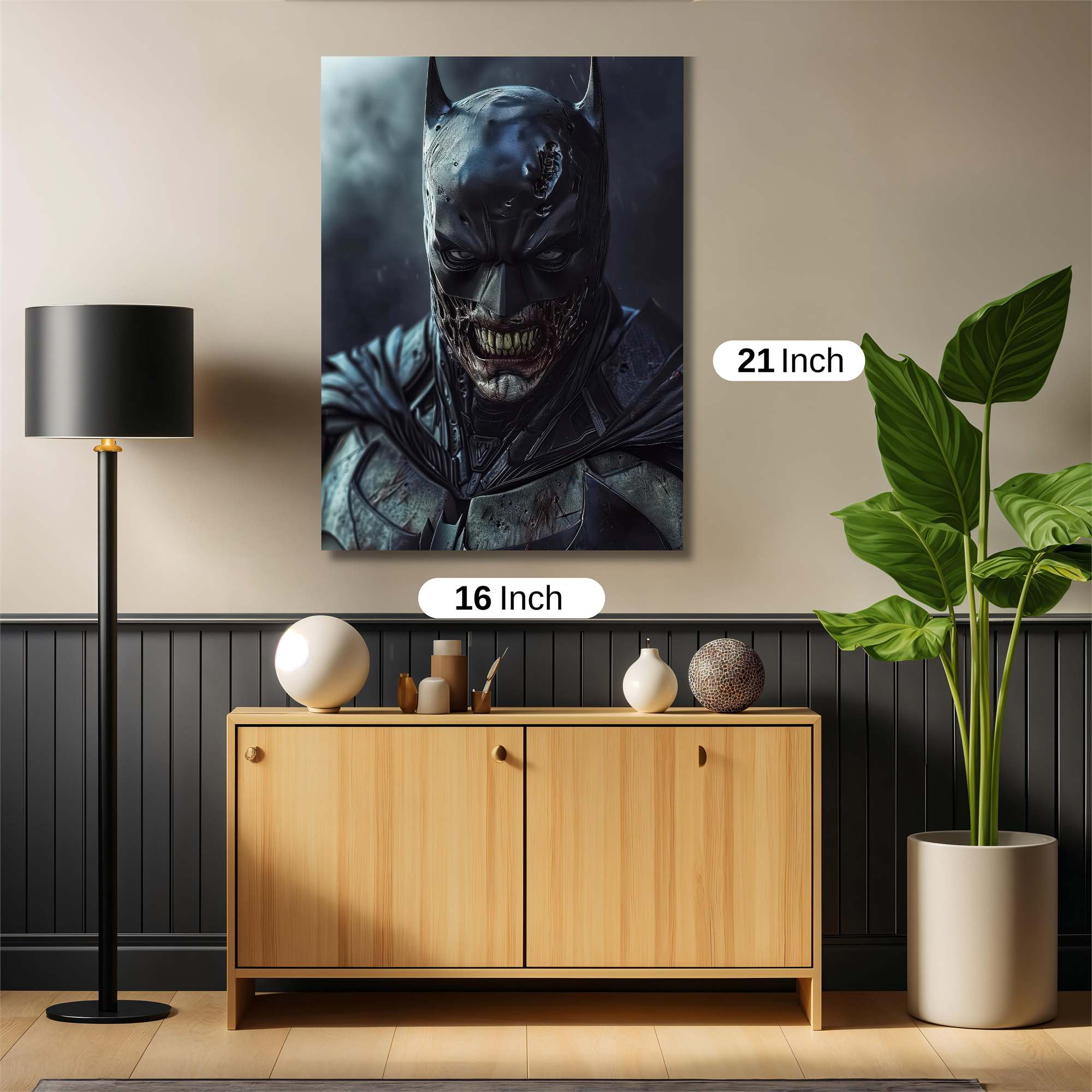 Batman Tormented Safe Wall Magnetic / M