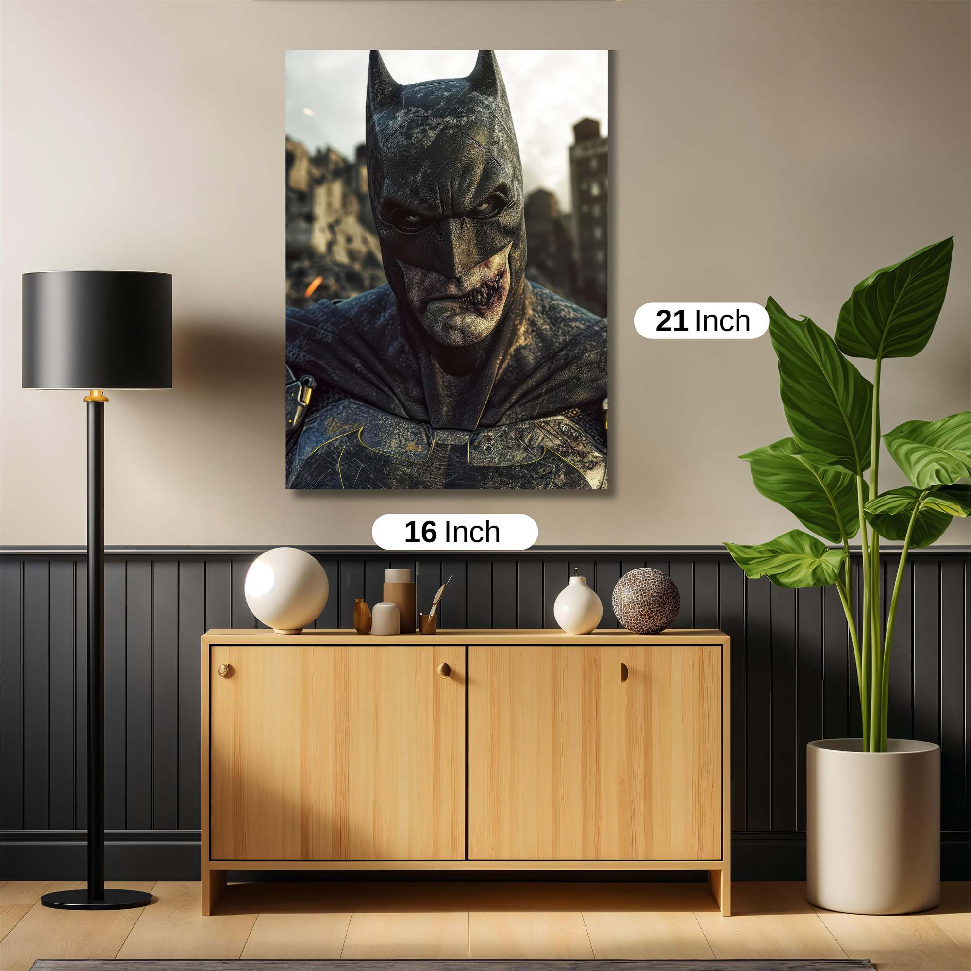 Batman Desolate Safe Wall Magnetic / M