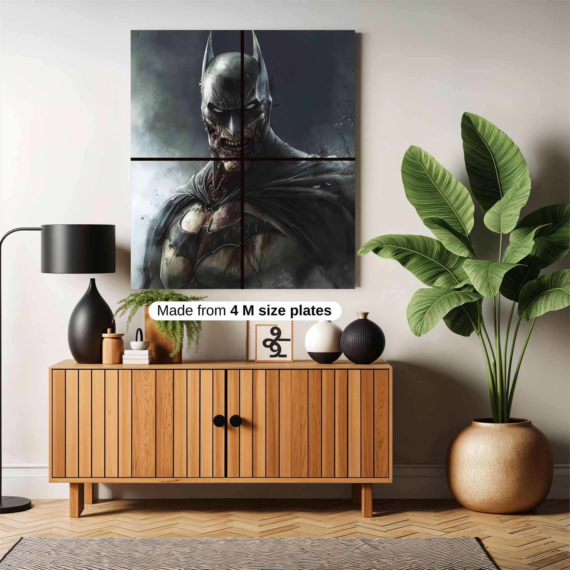 Batman Decayed Safe Wall Magnetic / M
