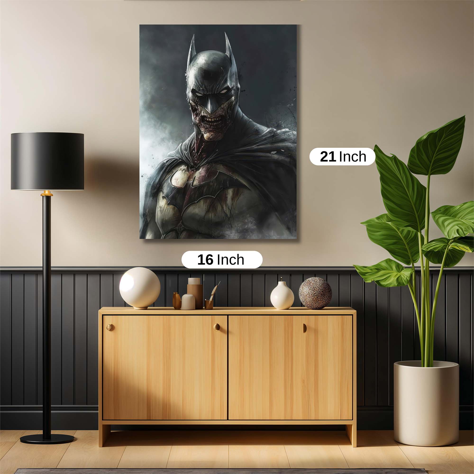 Batman Decayed Safe Wall Magnetic / M