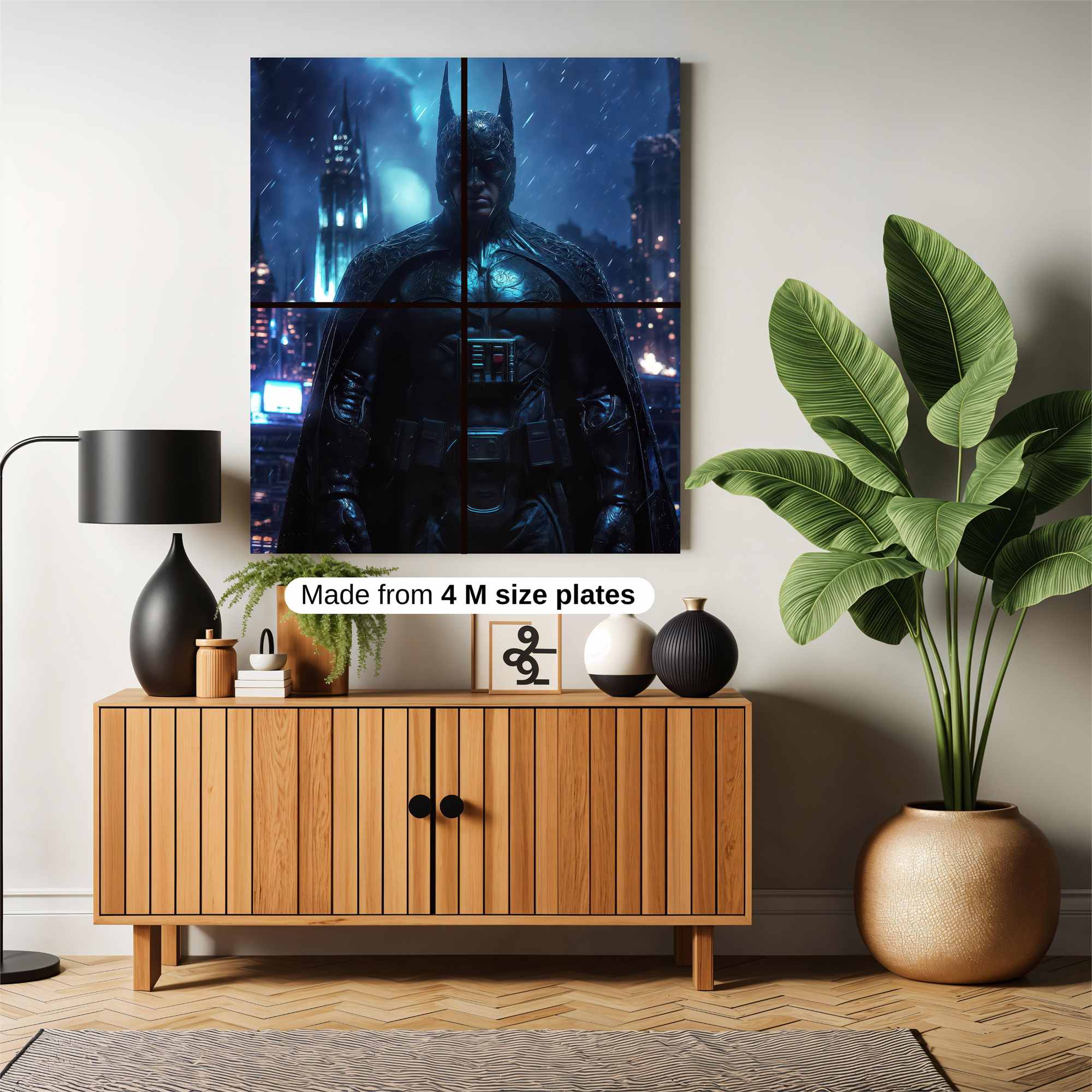 Batman Brooding Safe Wall Magnetic / M