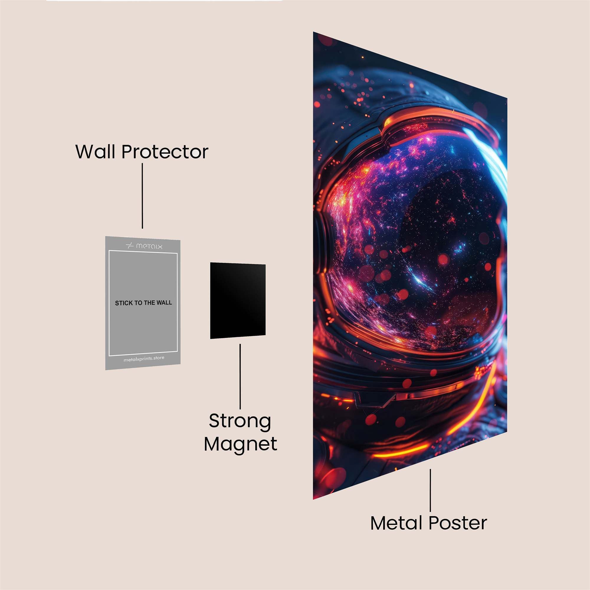 Cosmic Dream Safe Wall Magnetic / M