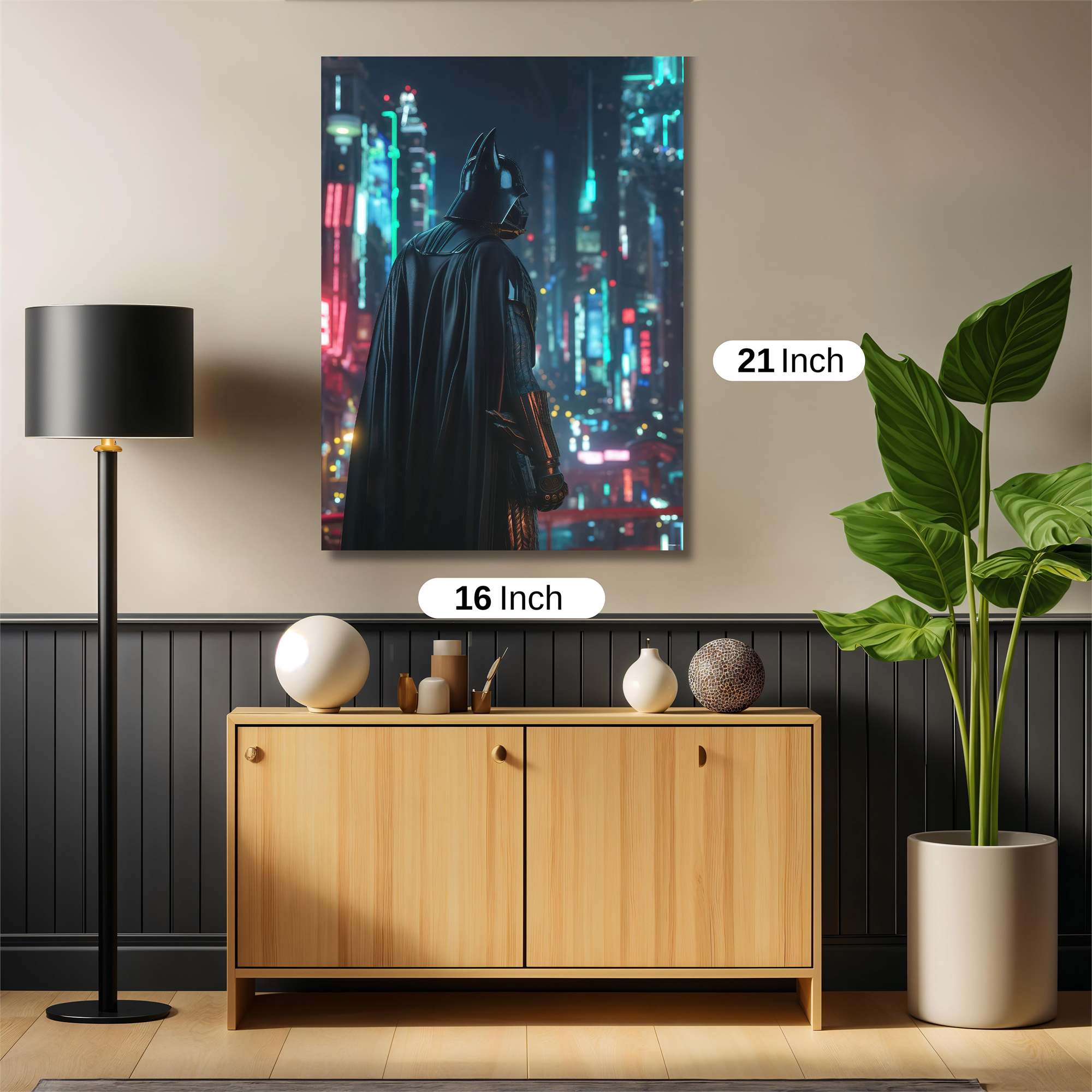 Batman Cyberpunk Safe Wall Magnetic / M