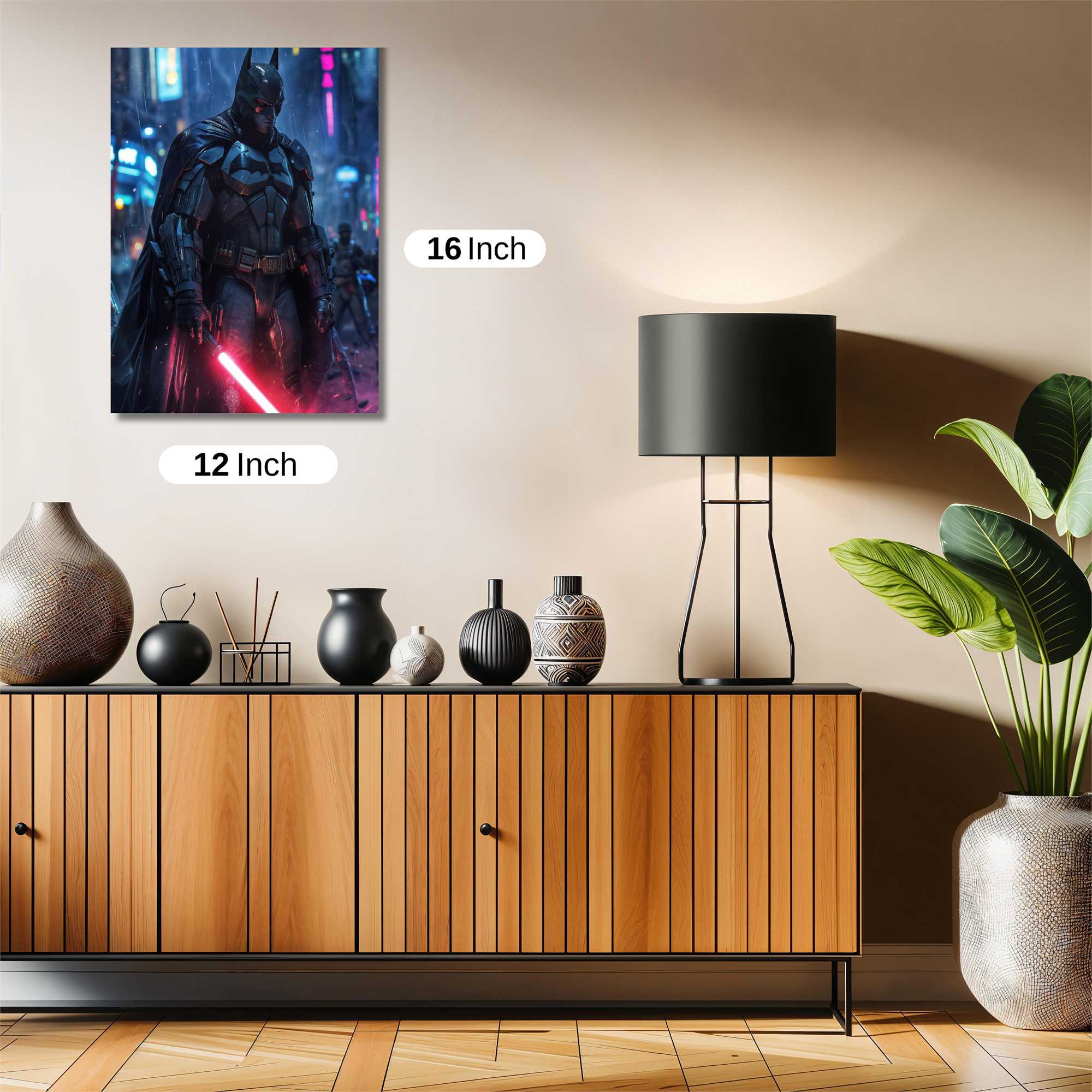 Batman Resolute Safe Wall Magnetic / M