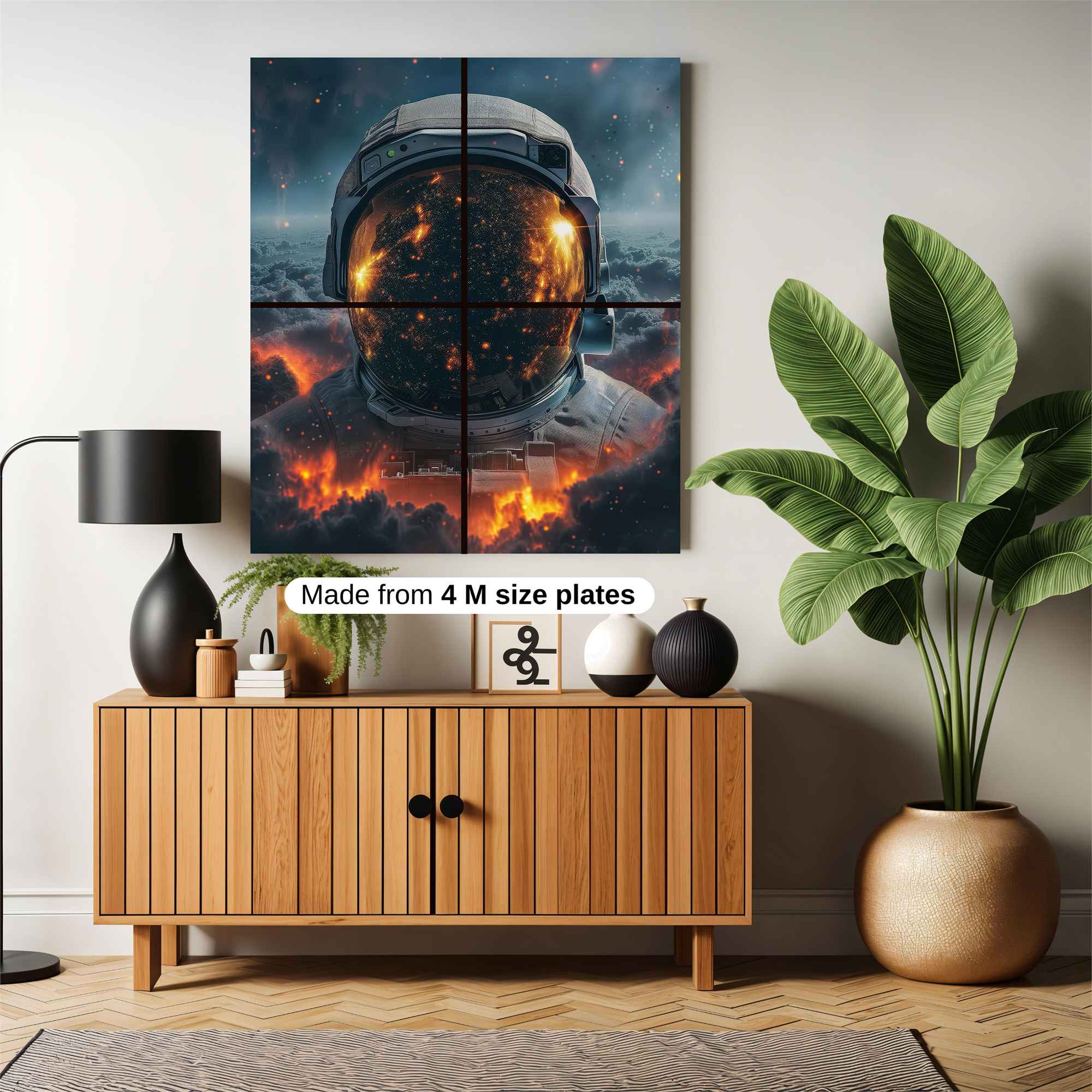 Astronaut Blaze Safe Wall Magnetic / M