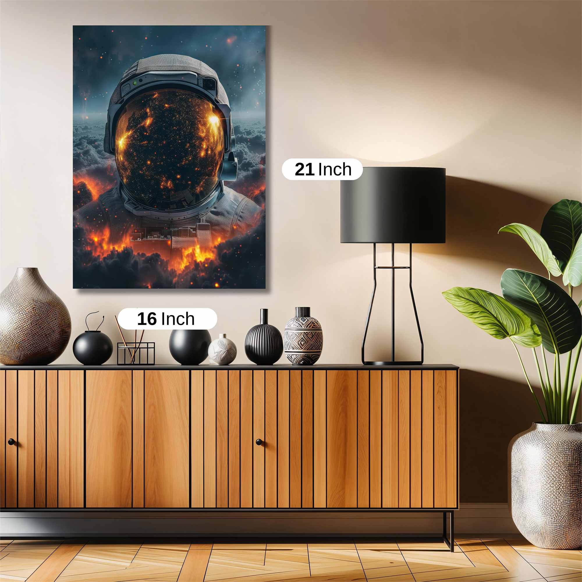 Astronaut Blaze Safe Wall Magnetic / M