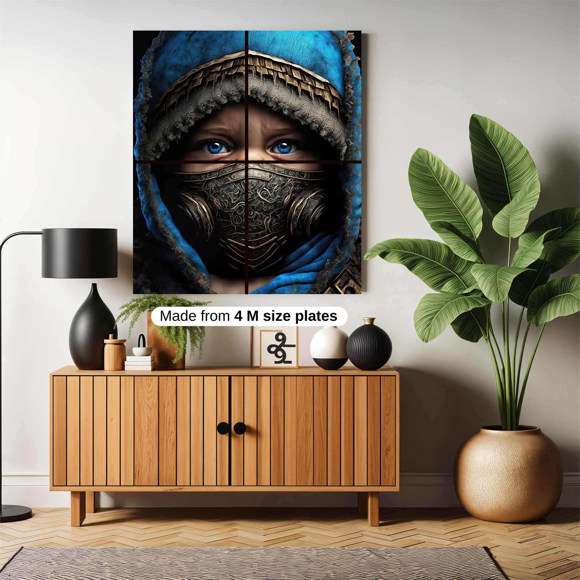 Masked Mystery Safe Wall Magnetic / M