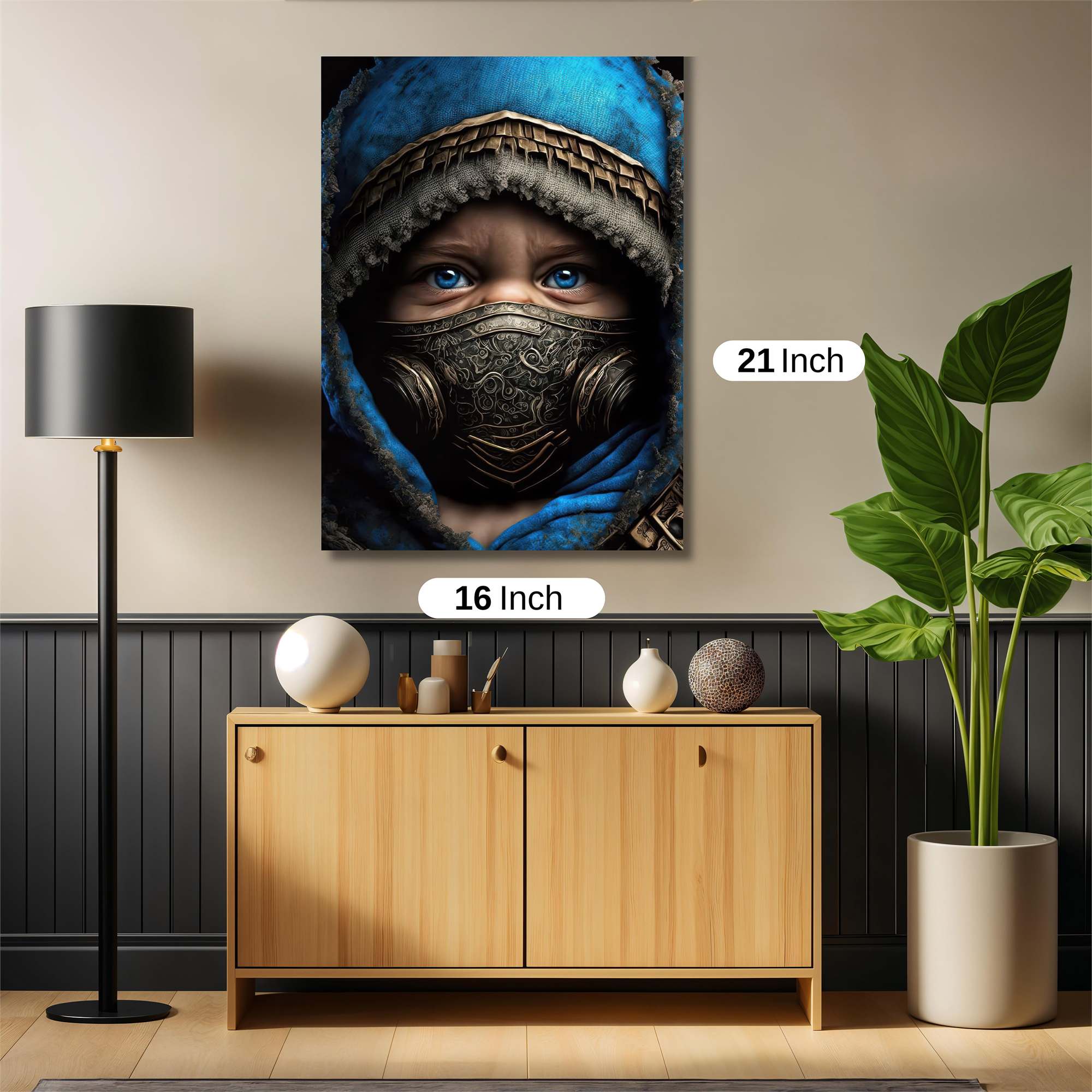 Masked Mystery Safe Wall Magnetic / M