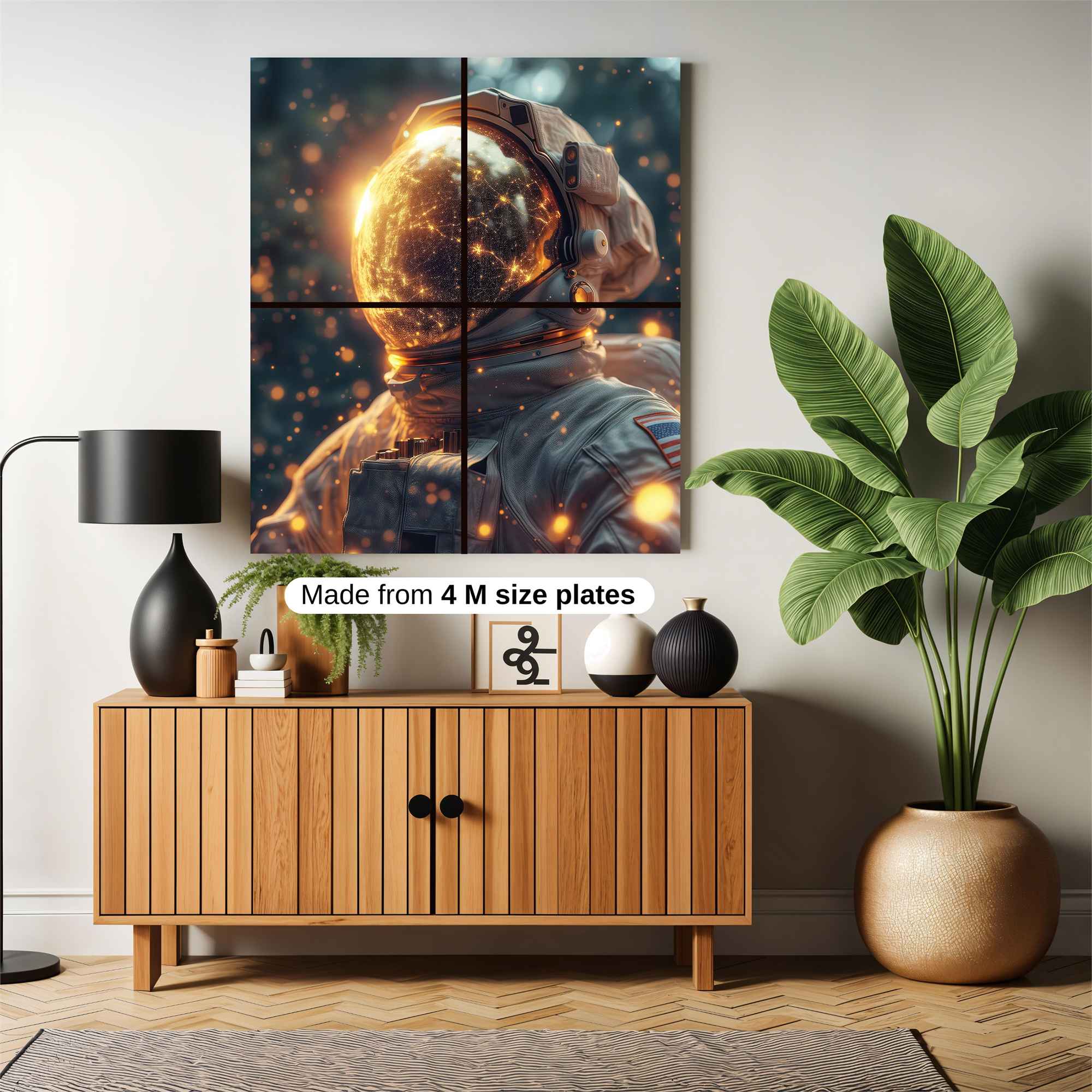 Astronaut Dream Safe Wall Magnetic / M