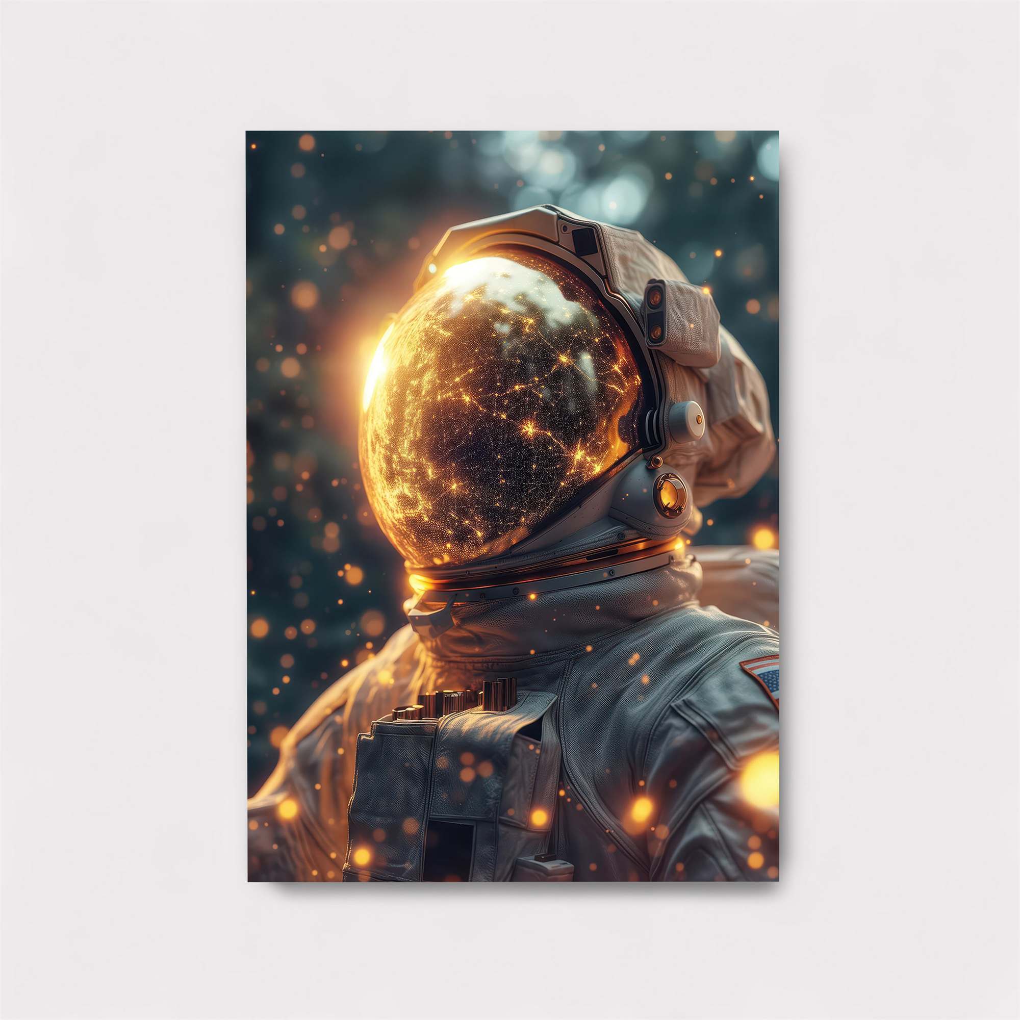 Astronaut Dream Safe Wall Magnetic / M