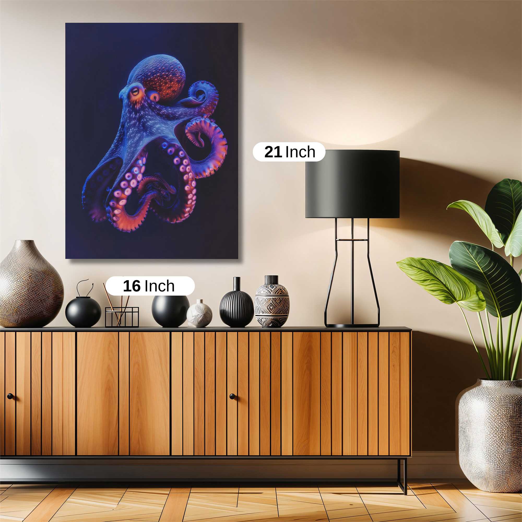 Octopus Enigma Safe Wall Magnetic / M