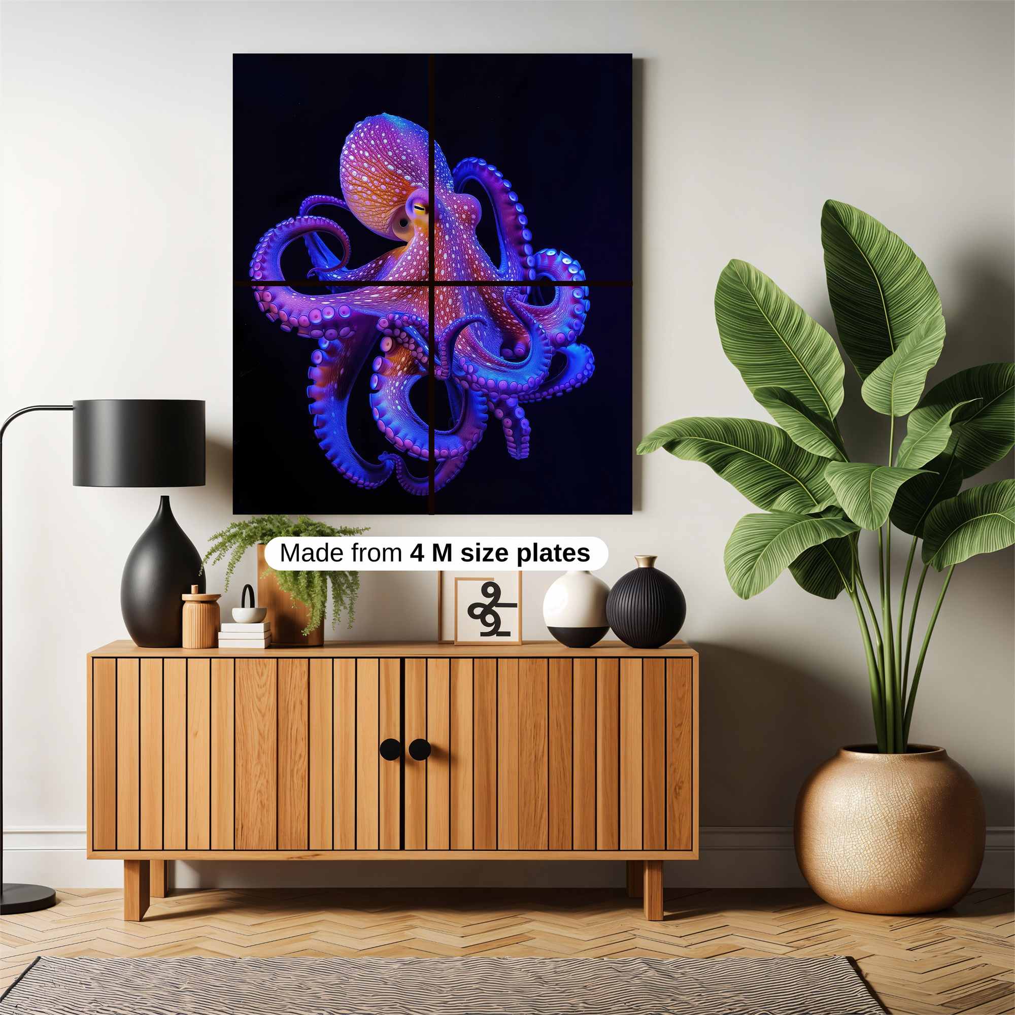 Octopus Enigma Safe Wall Magnetic / M