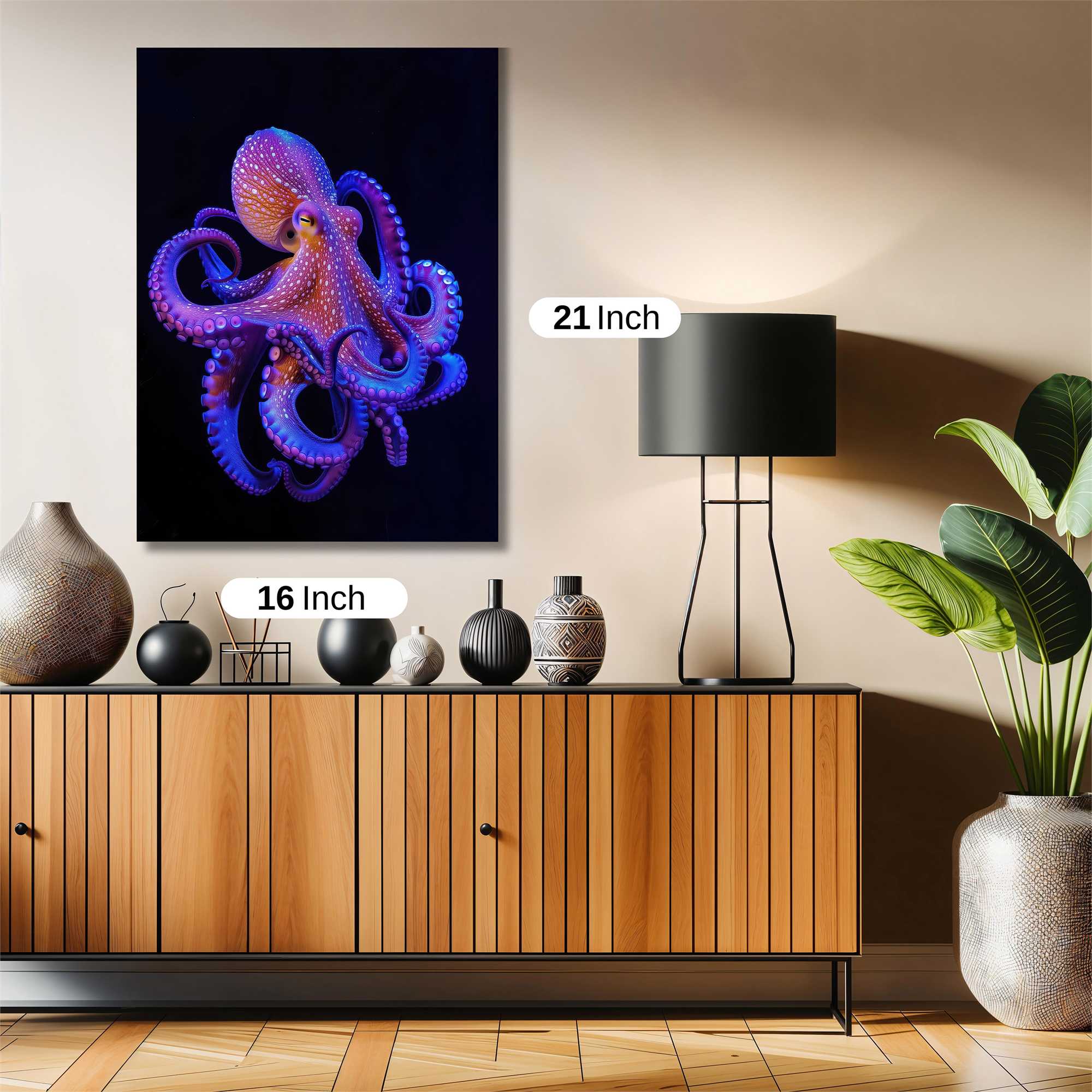 Octopus Enigma Safe Wall Magnetic / M