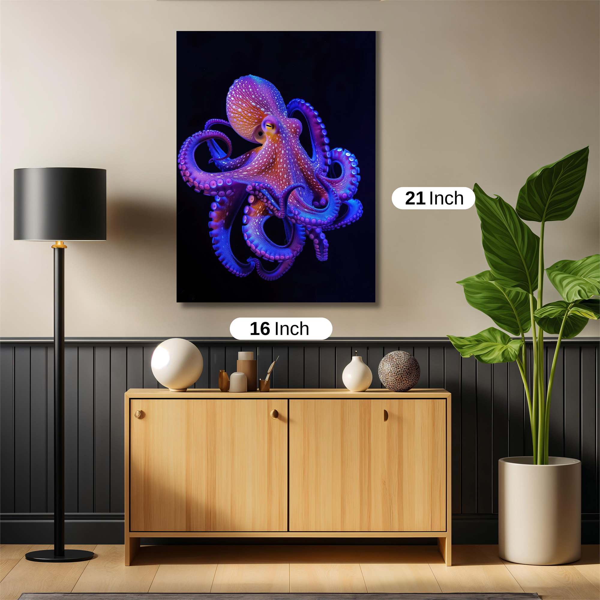 Octopus Enigma Safe Wall Magnetic / M