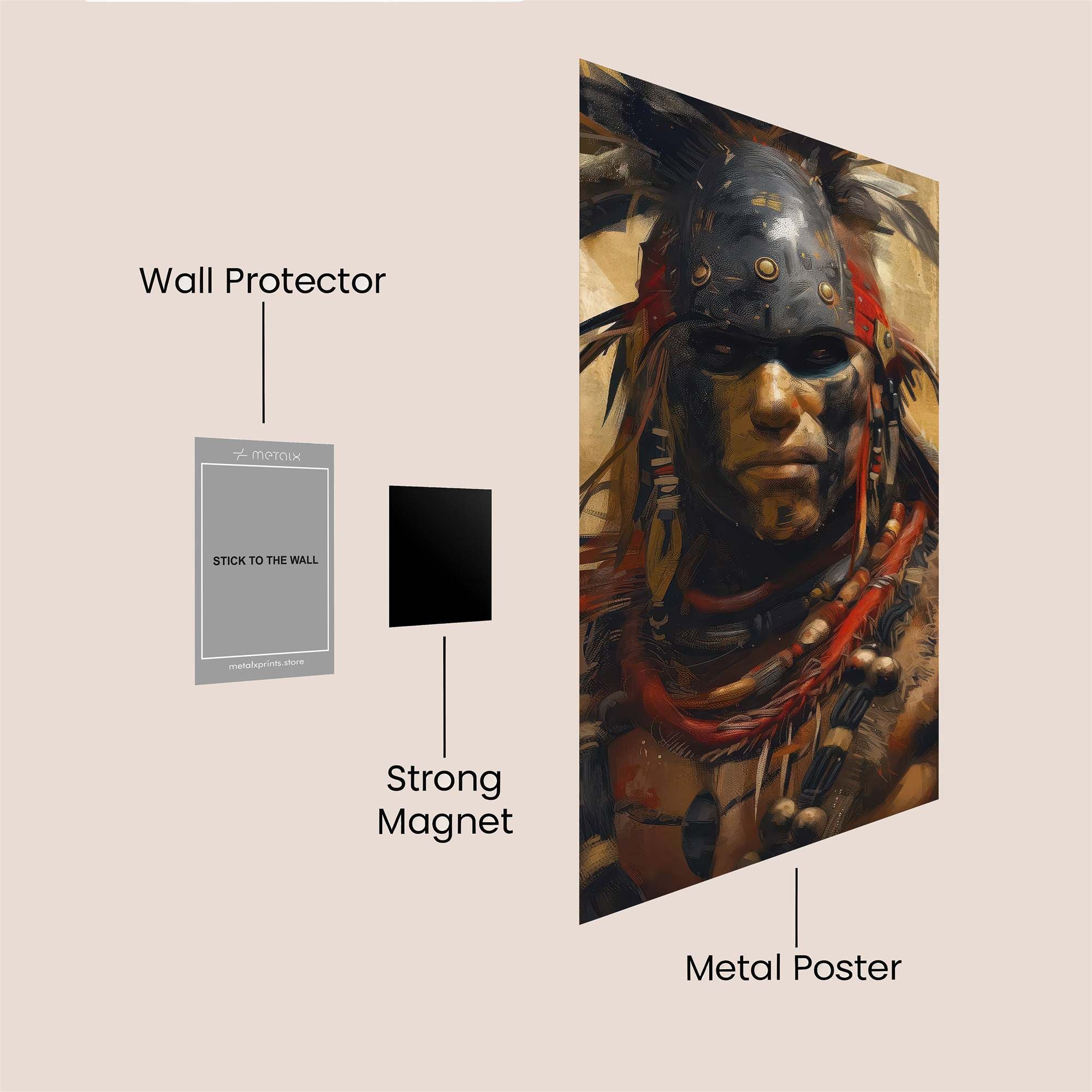 Warrior Valor Safe Wall Magnetic / M