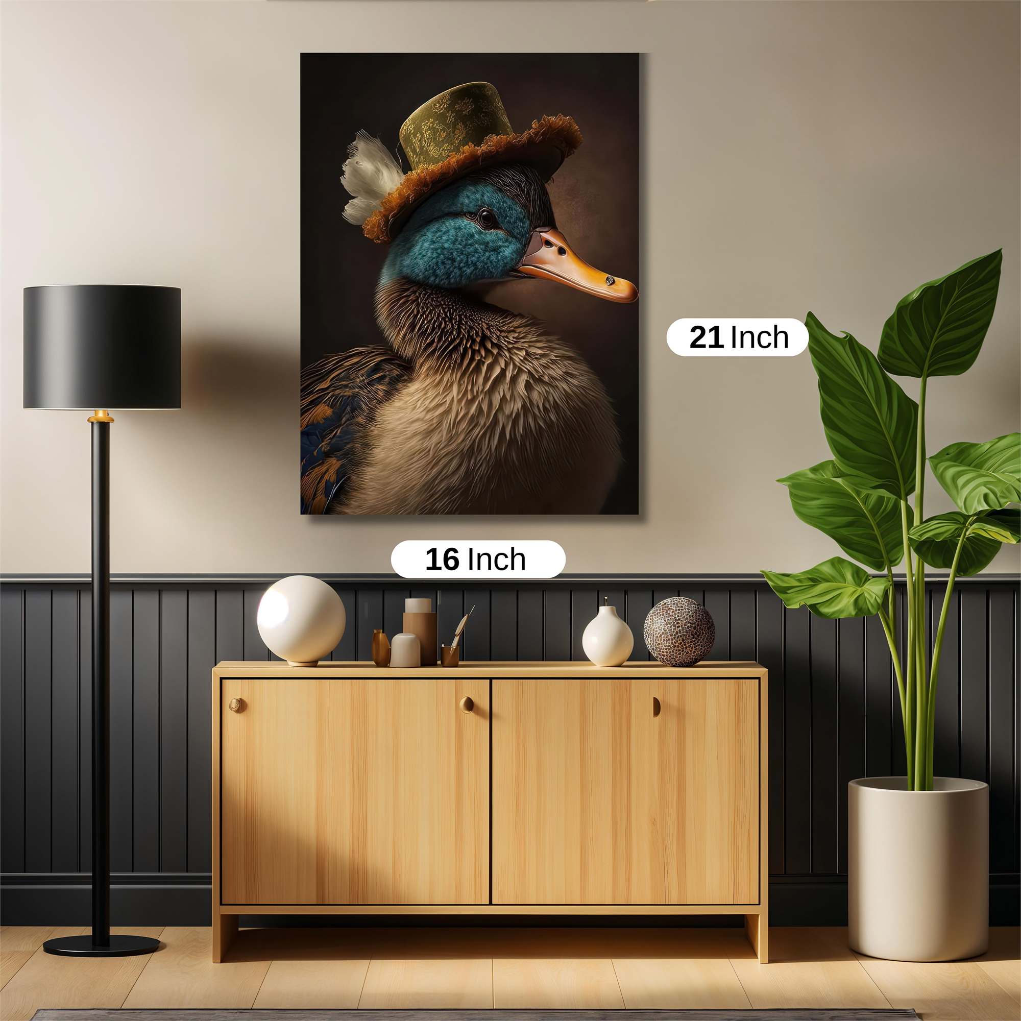 Dapper Duck Safe Wall Magnetic / M