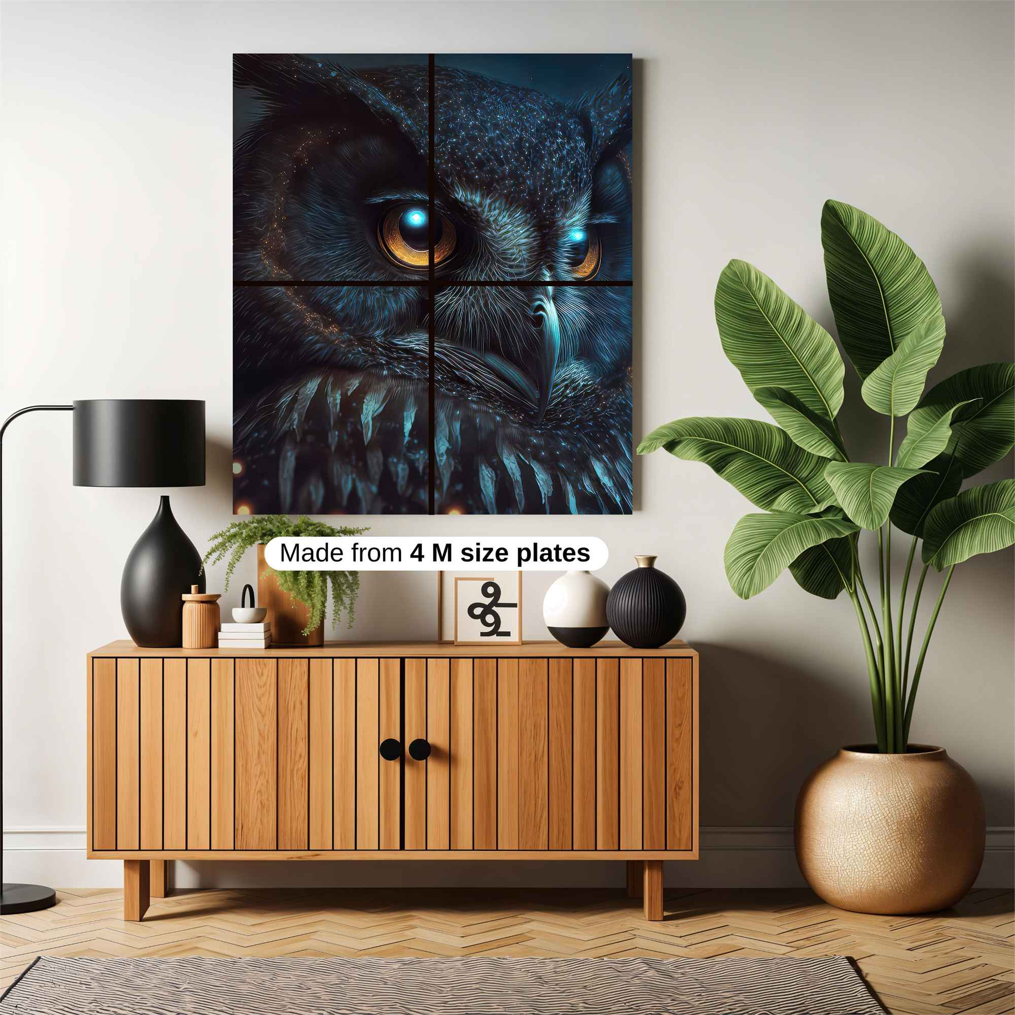Owl Enigma Safe Wall Magnetic / M