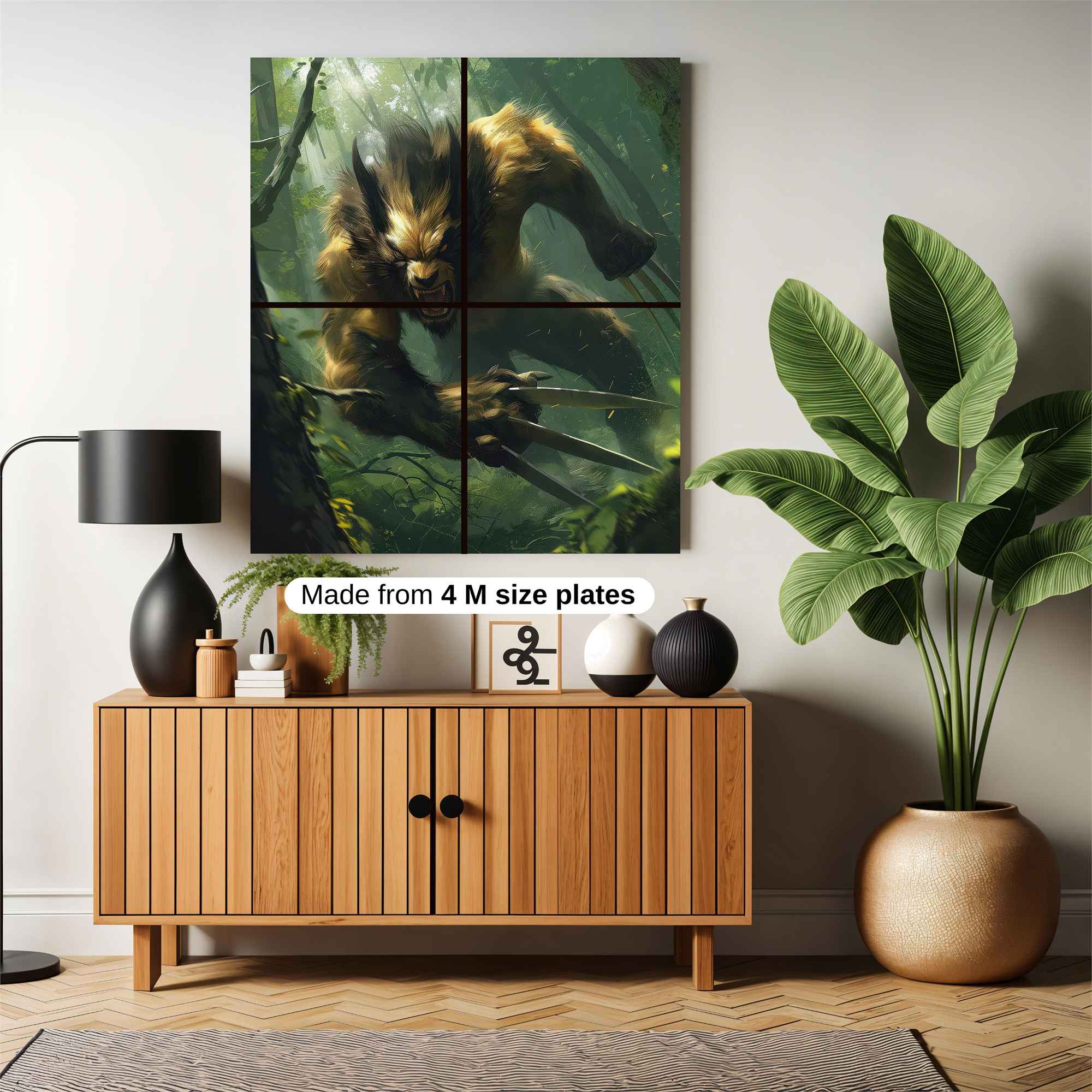 Werewolf Frenzy Safe Wall Magnetic / M