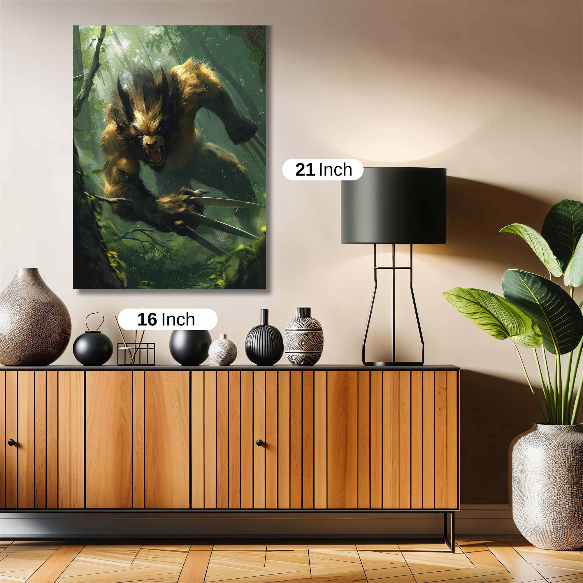 Werewolf Frenzy Safe Wall Magnetic / M