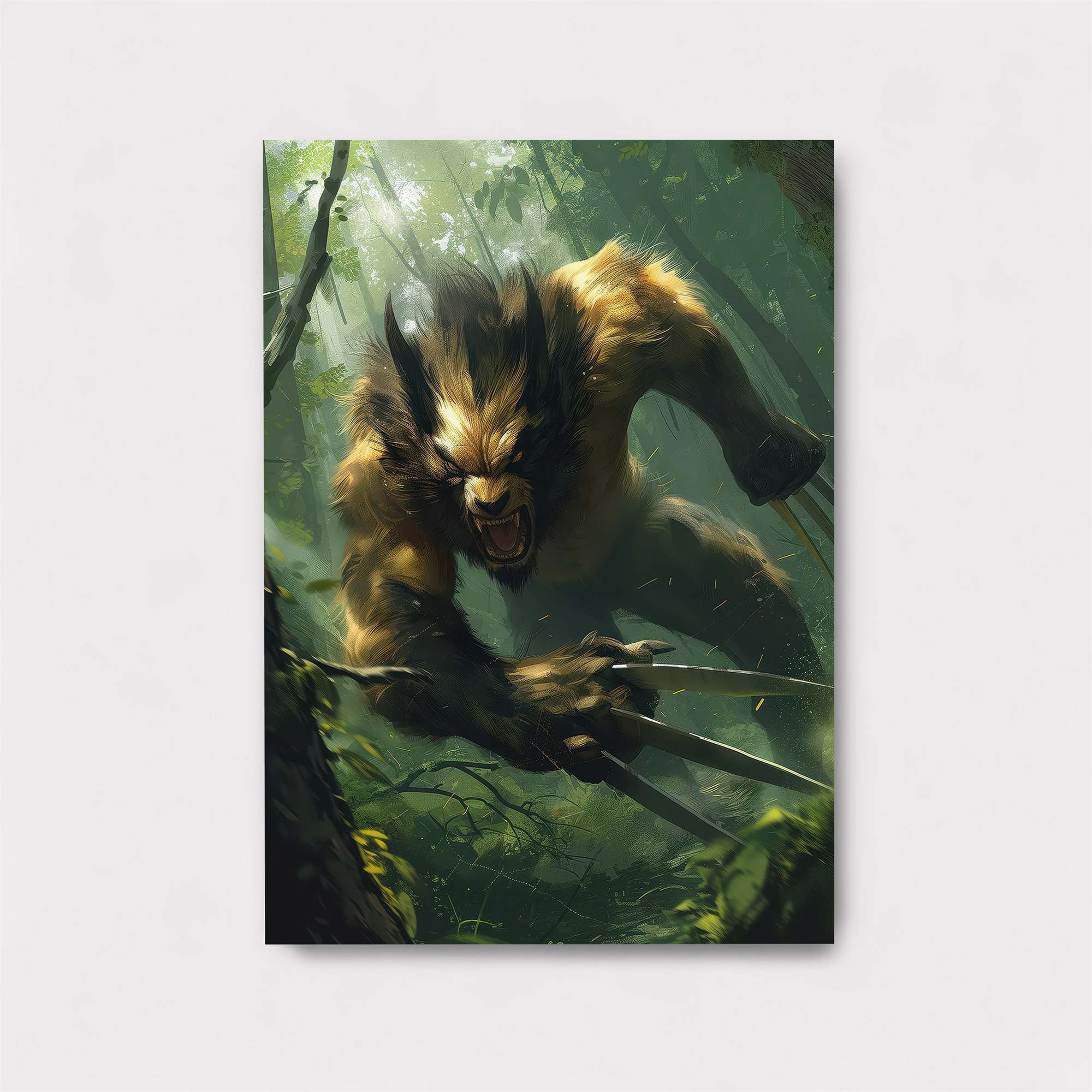 Werewolf Frenzy Safe Wall Magnetic / M