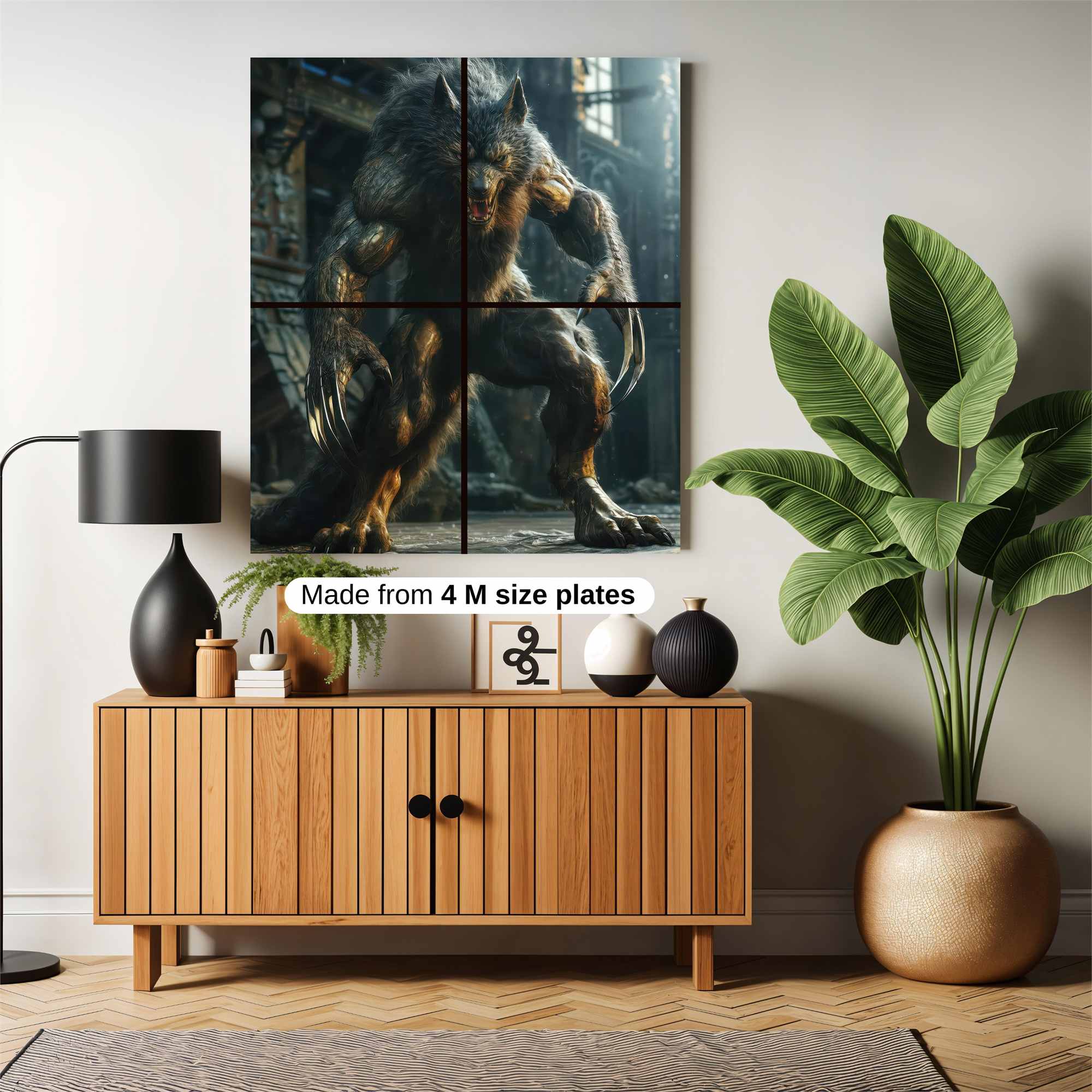 Werewolf Ferocity Safe Wall Magnetic / M