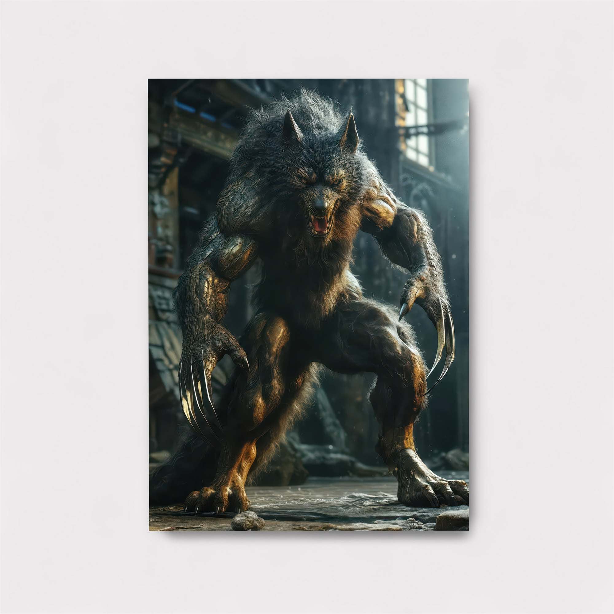 Werewolf Ferocity Safe Wall Magnetic / M