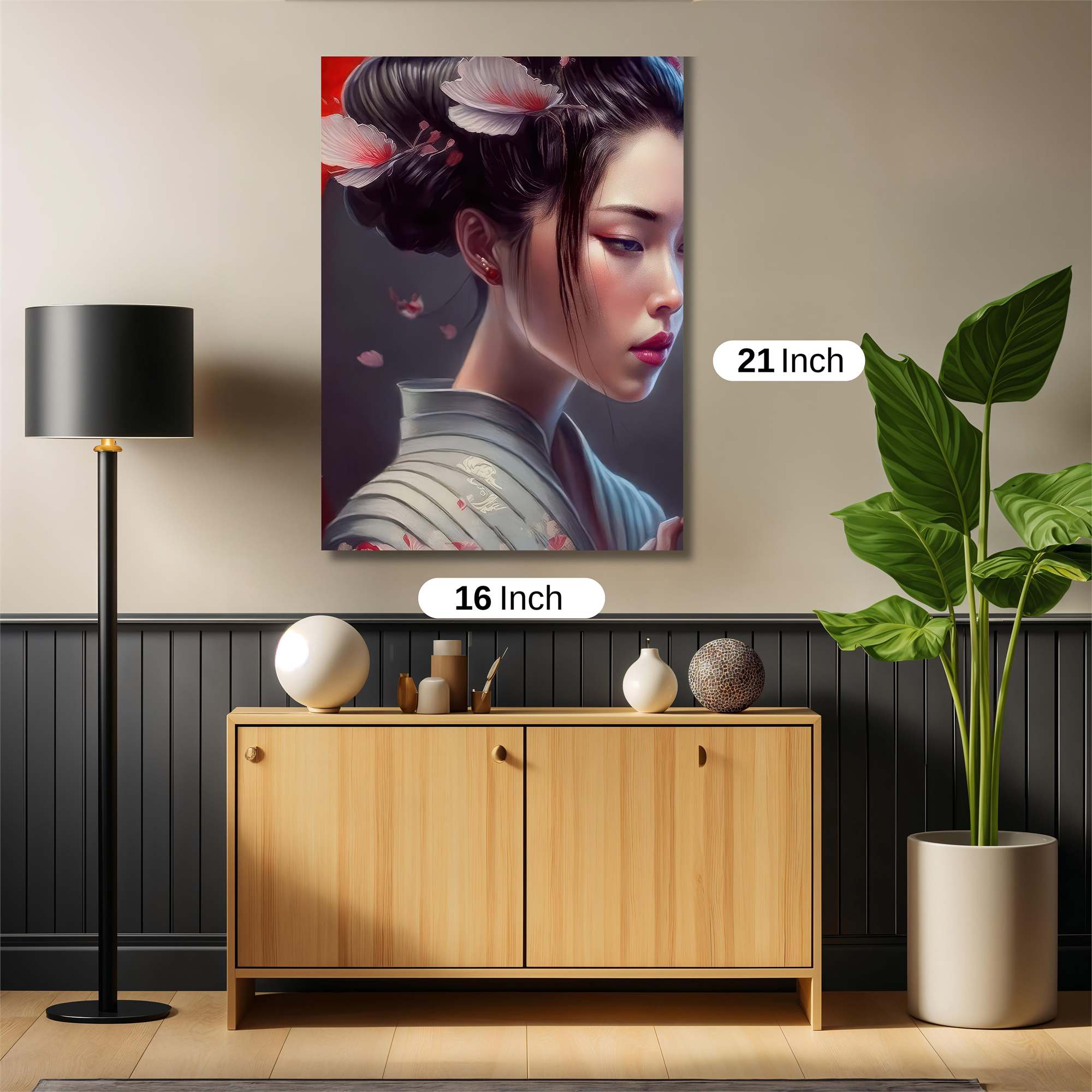 Geisha Serenity Safe Wall Magnetic / M