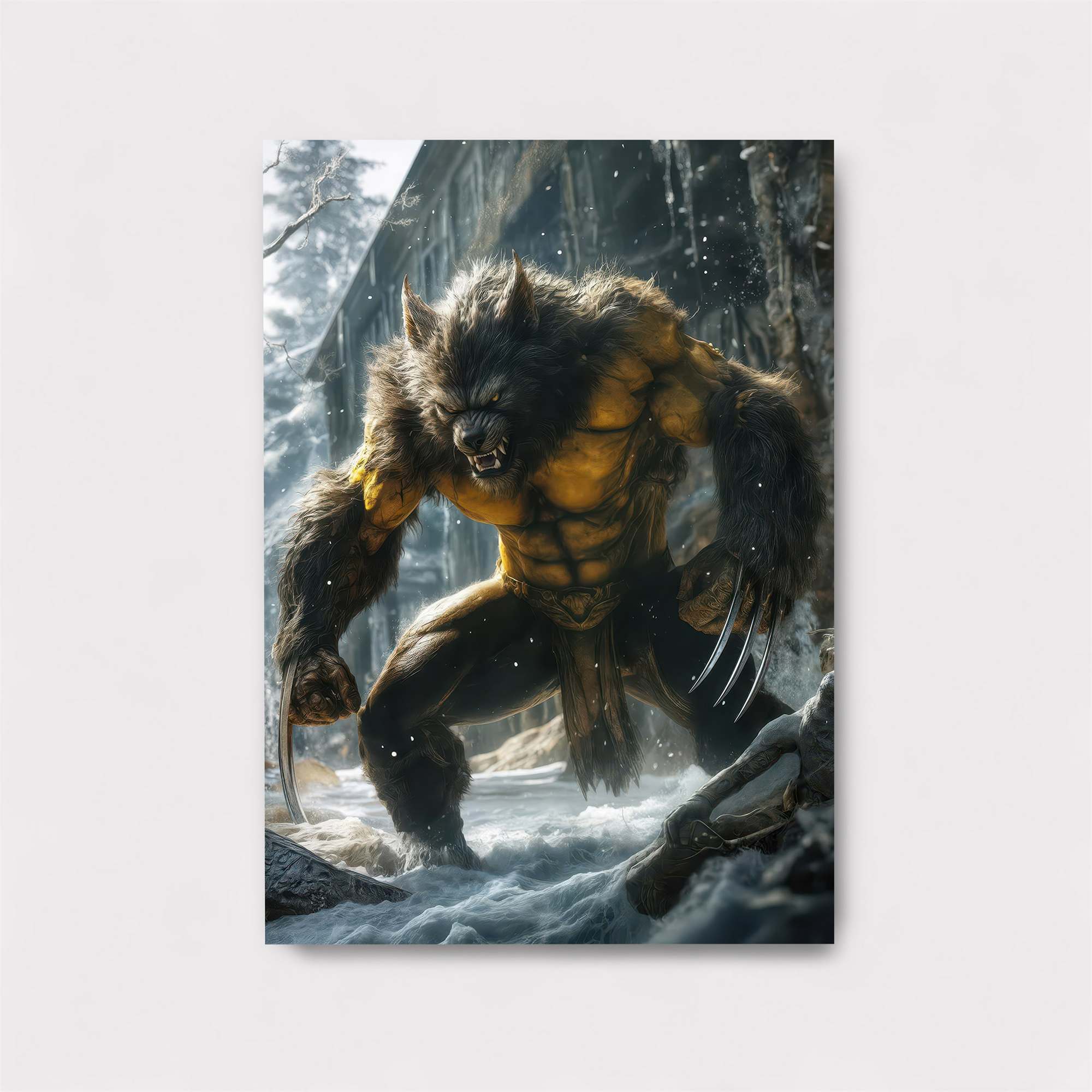 Werewolf Ferocity Safe Wall Magnetic / M