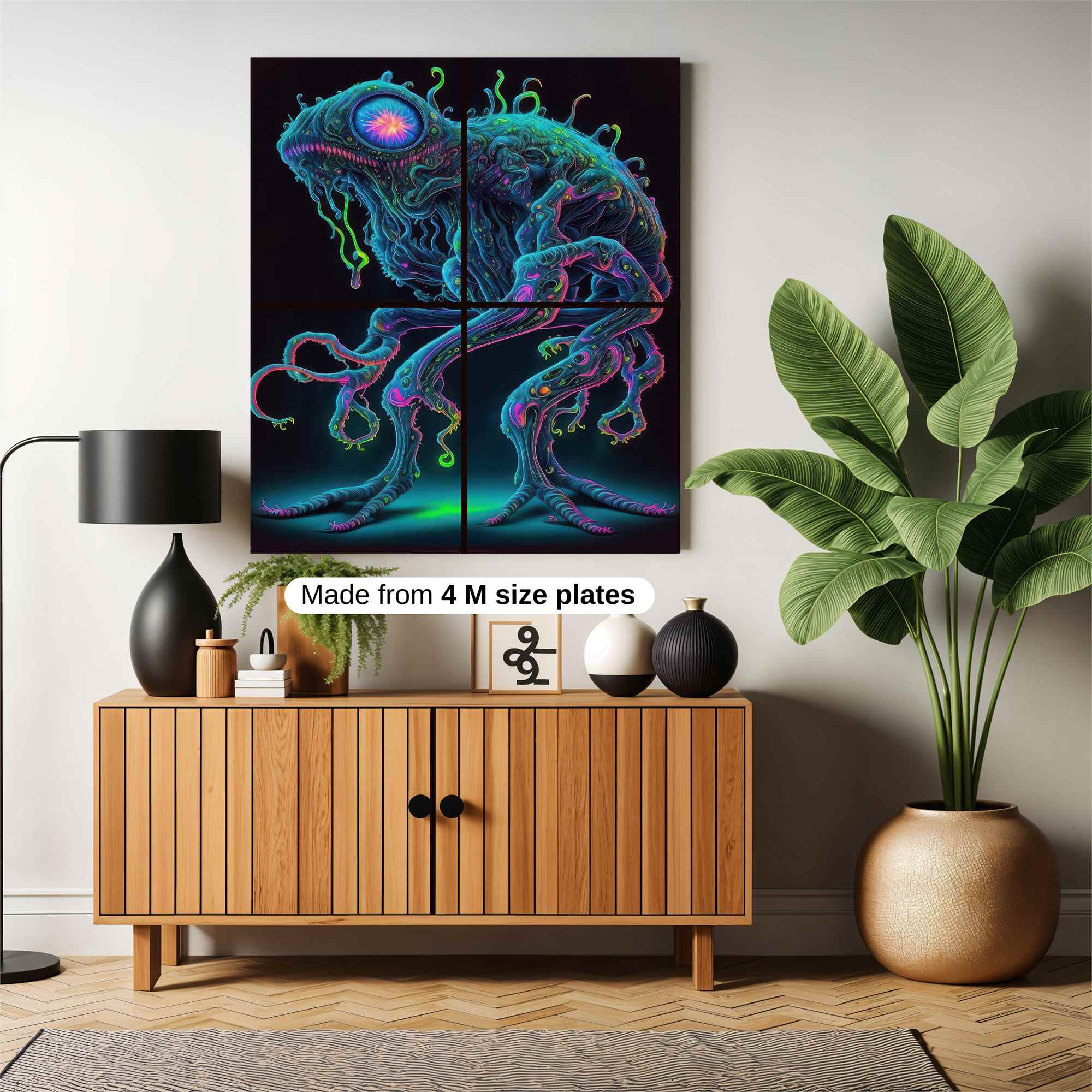 Alien Whimsy Safe Wall Magnetic / M