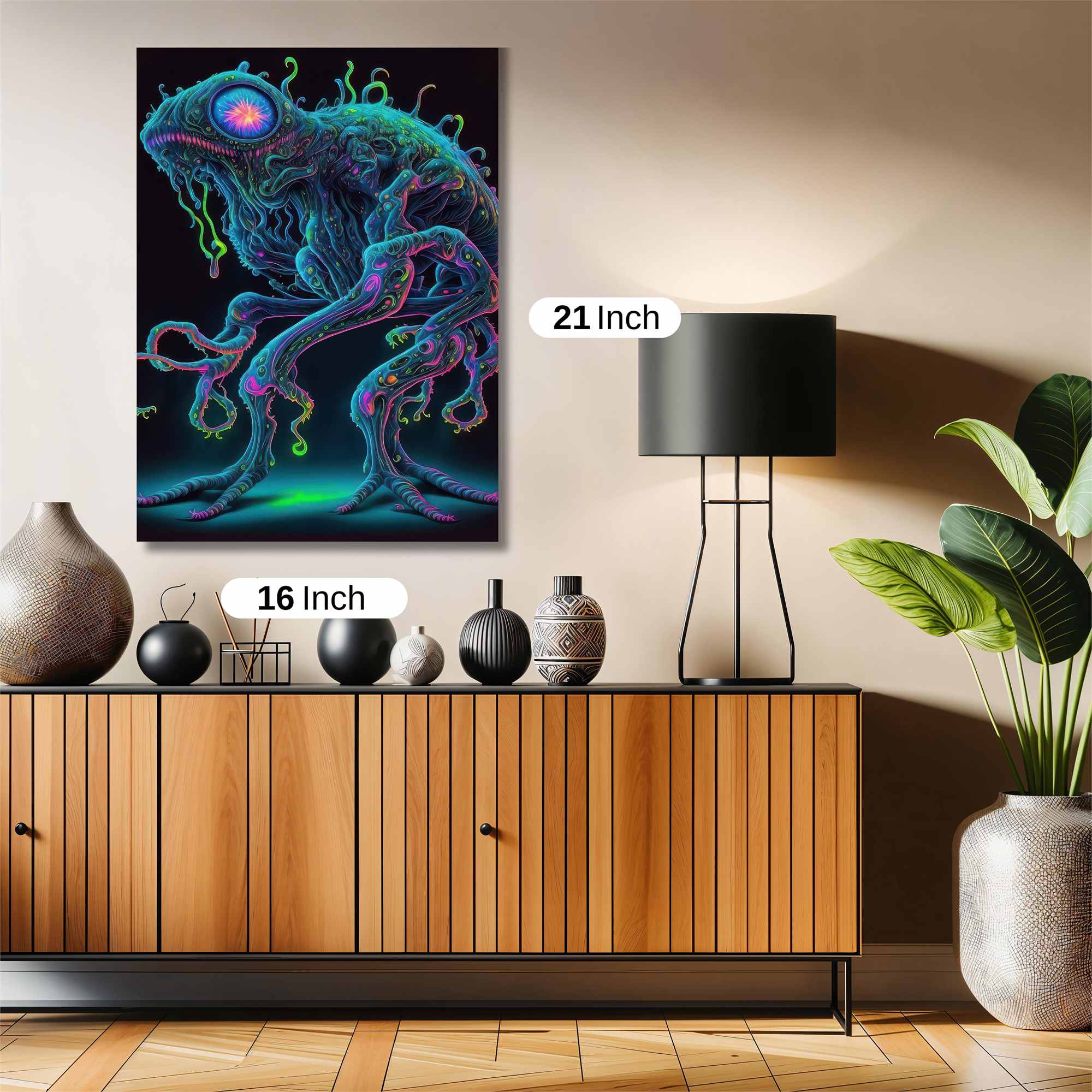 Alien Whimsy Safe Wall Magnetic / M