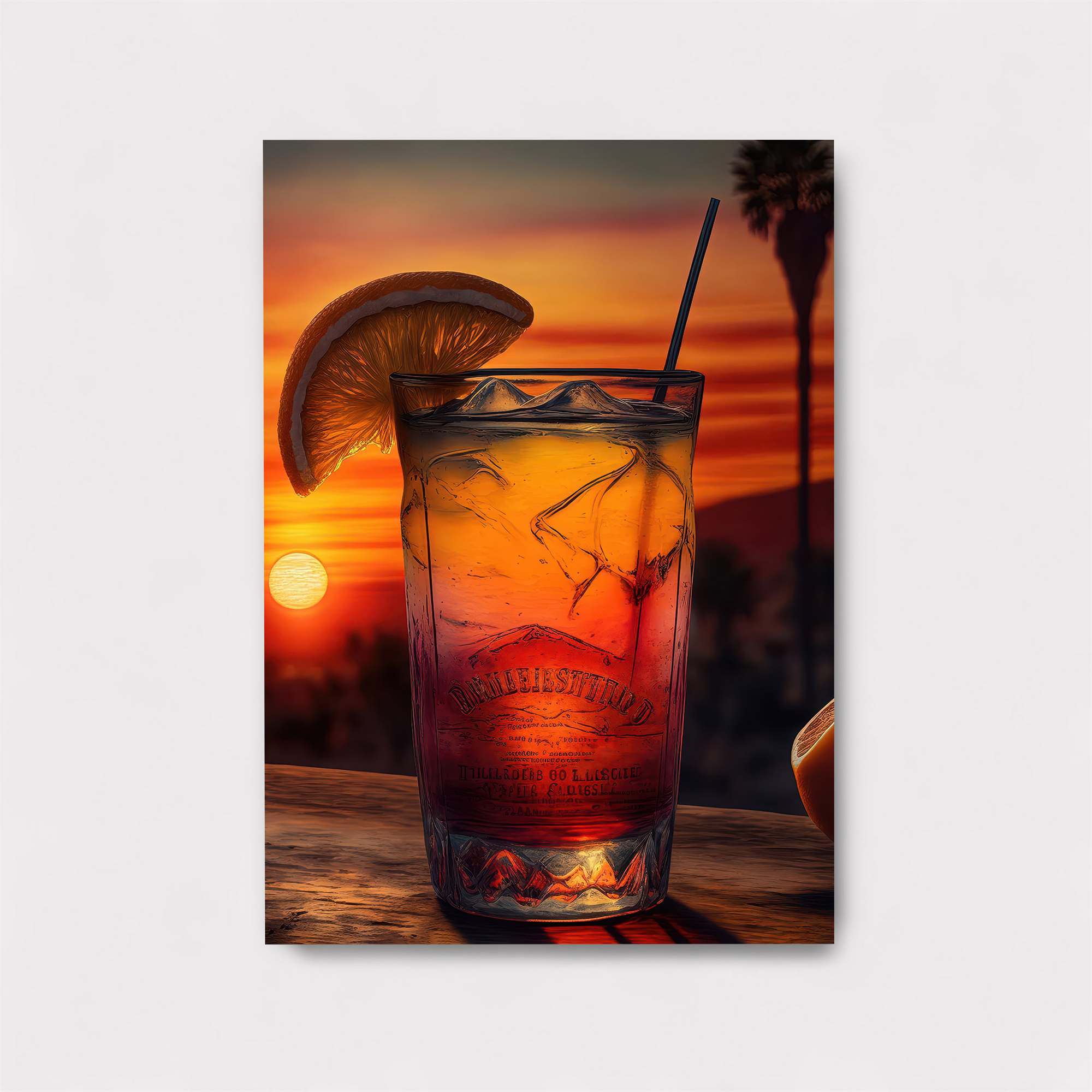 Sunset Serenity Safe Wall Magnetic / M