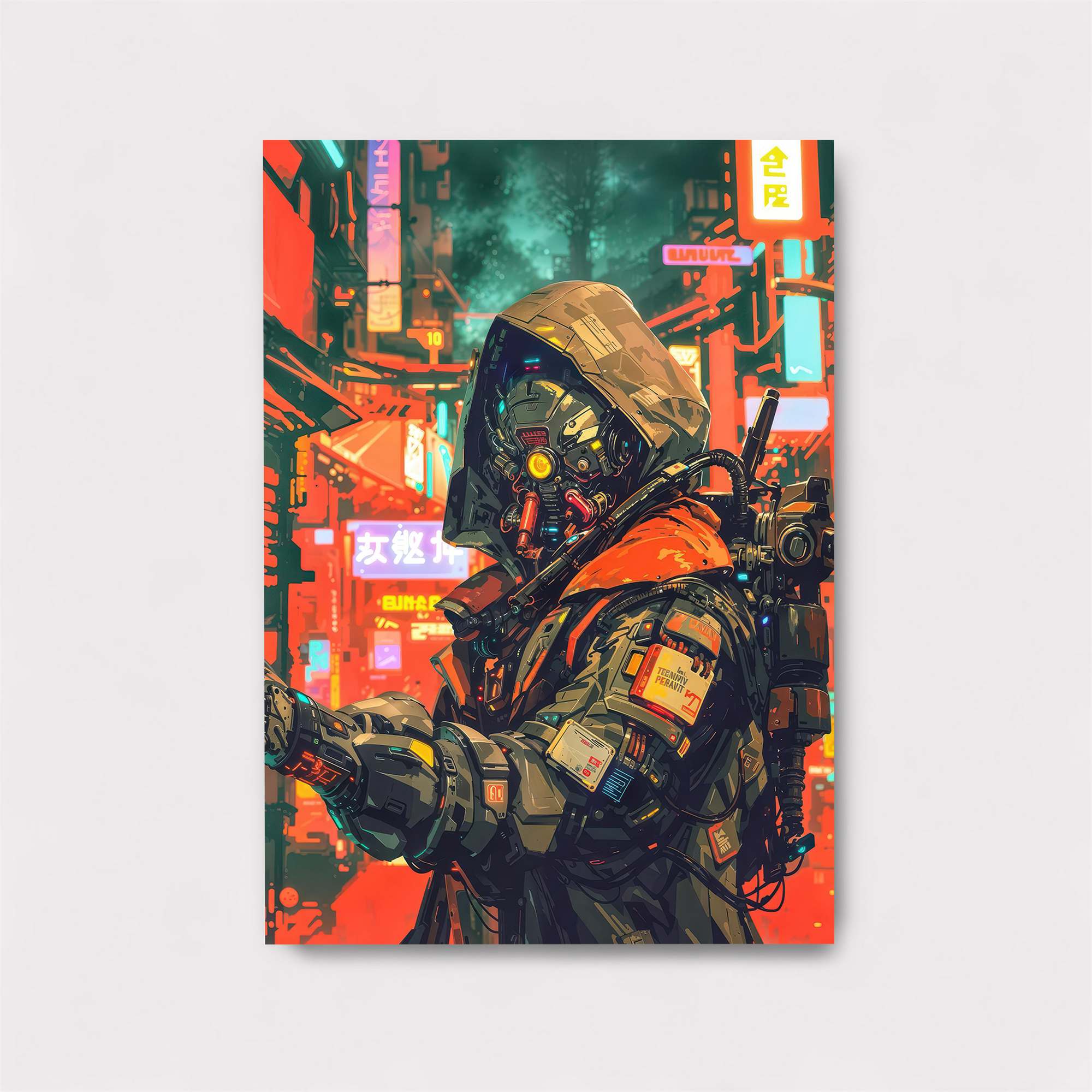 Cyberpunk Wanderer Safe Wall Magnetic / M