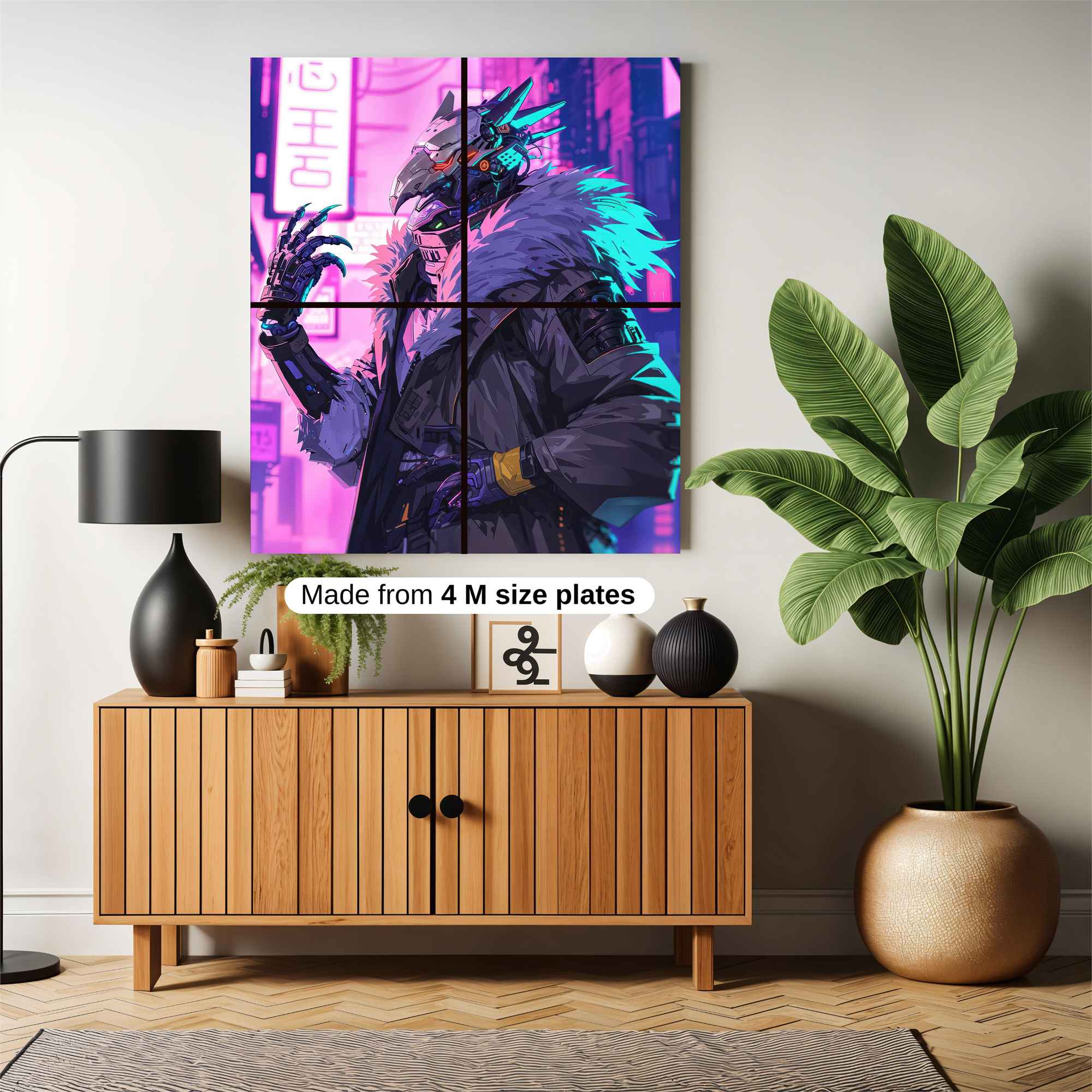 RavenCyberpunk Safe Wall Magnetic / M